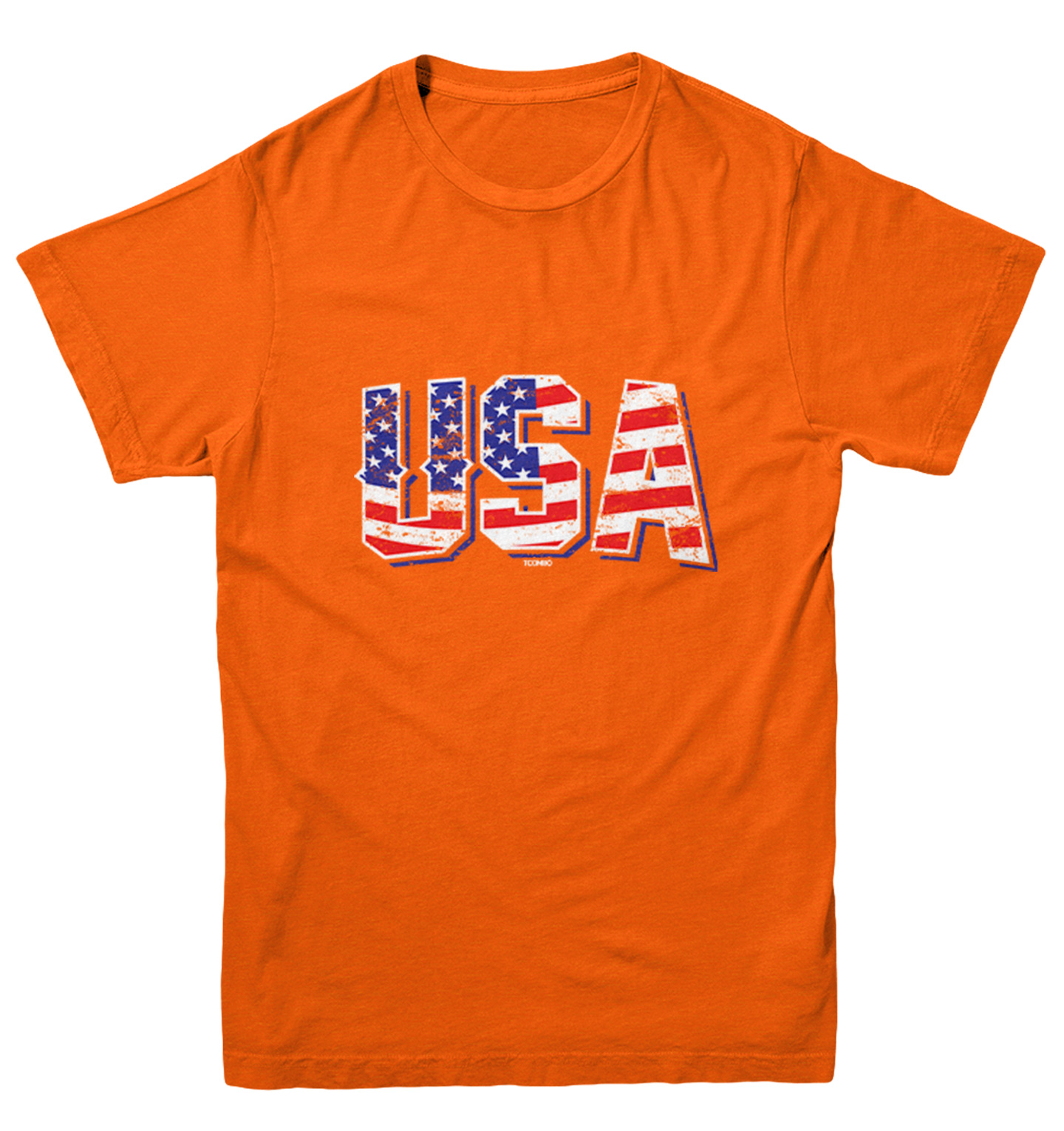 USA With Flag Inside - American Patriot 4th Of July Youth T-Shirt - Picture 8 of 20