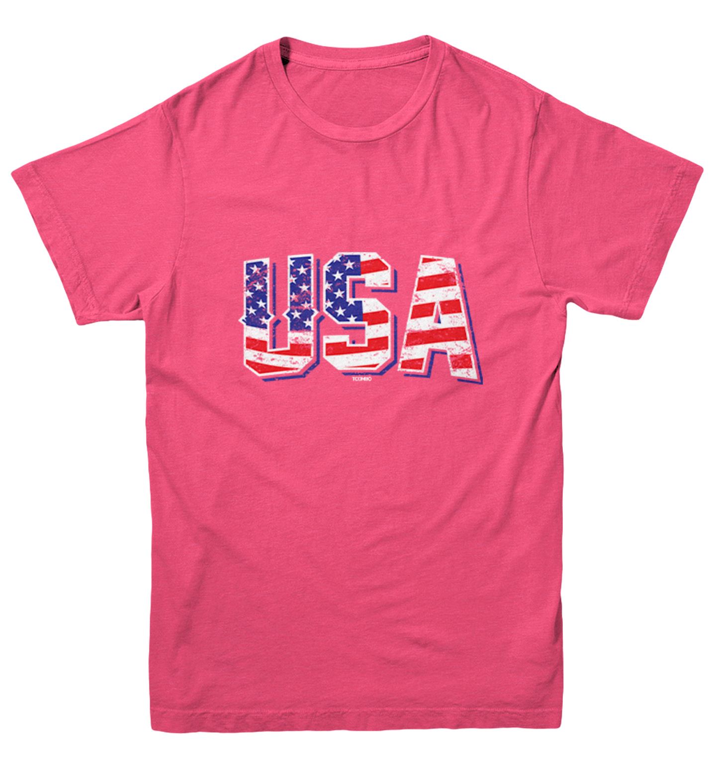 USA With Flag Inside - American Patriot 4th Of July Youth T-Shirt - Picture 9 of 20
