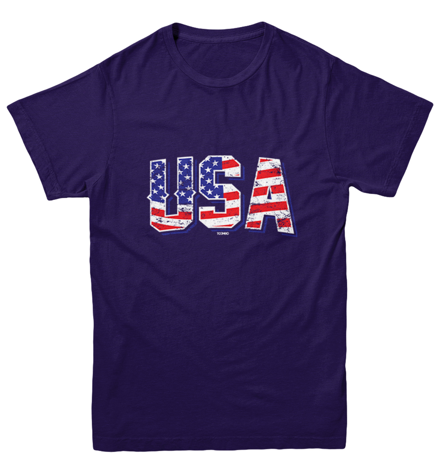 USA With Flag Inside - American Patriot 4th Of July Youth T-Shirt - Picture 10 of 20