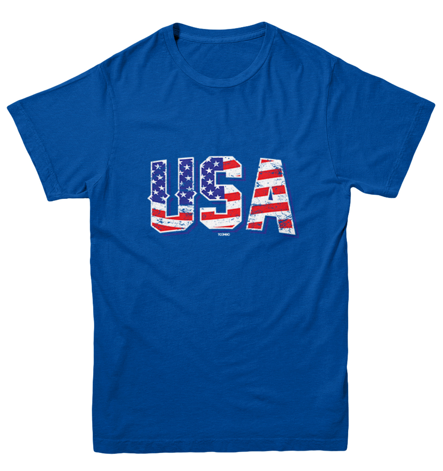 USA With Flag Inside - American Patriot 4th Of July Youth T-Shirt - Picture 12 of 20