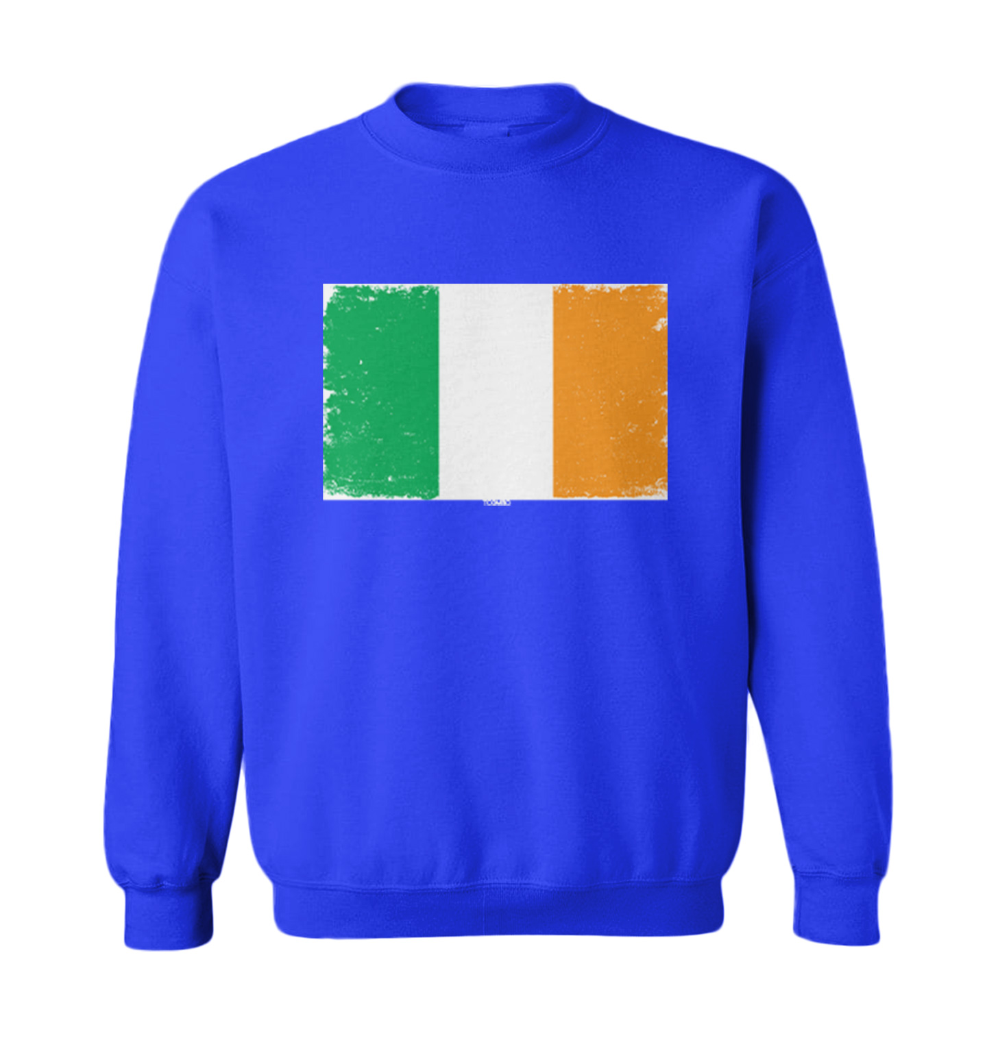Distressed Ireland Flag - Irish Country Pride Proud Toddler Crewneck Sweater - Picture 8 of 8
