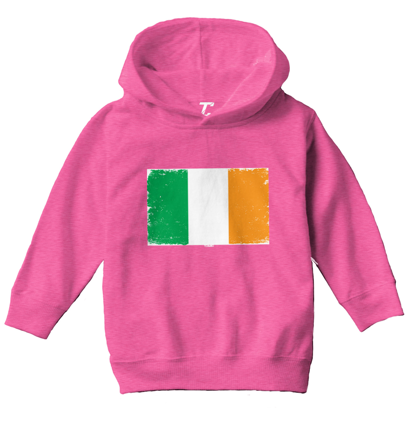 Distressed Ireland Flag - Irish Country Pride Proud Toddler/Youth Hoodie - Picture 4 of 12