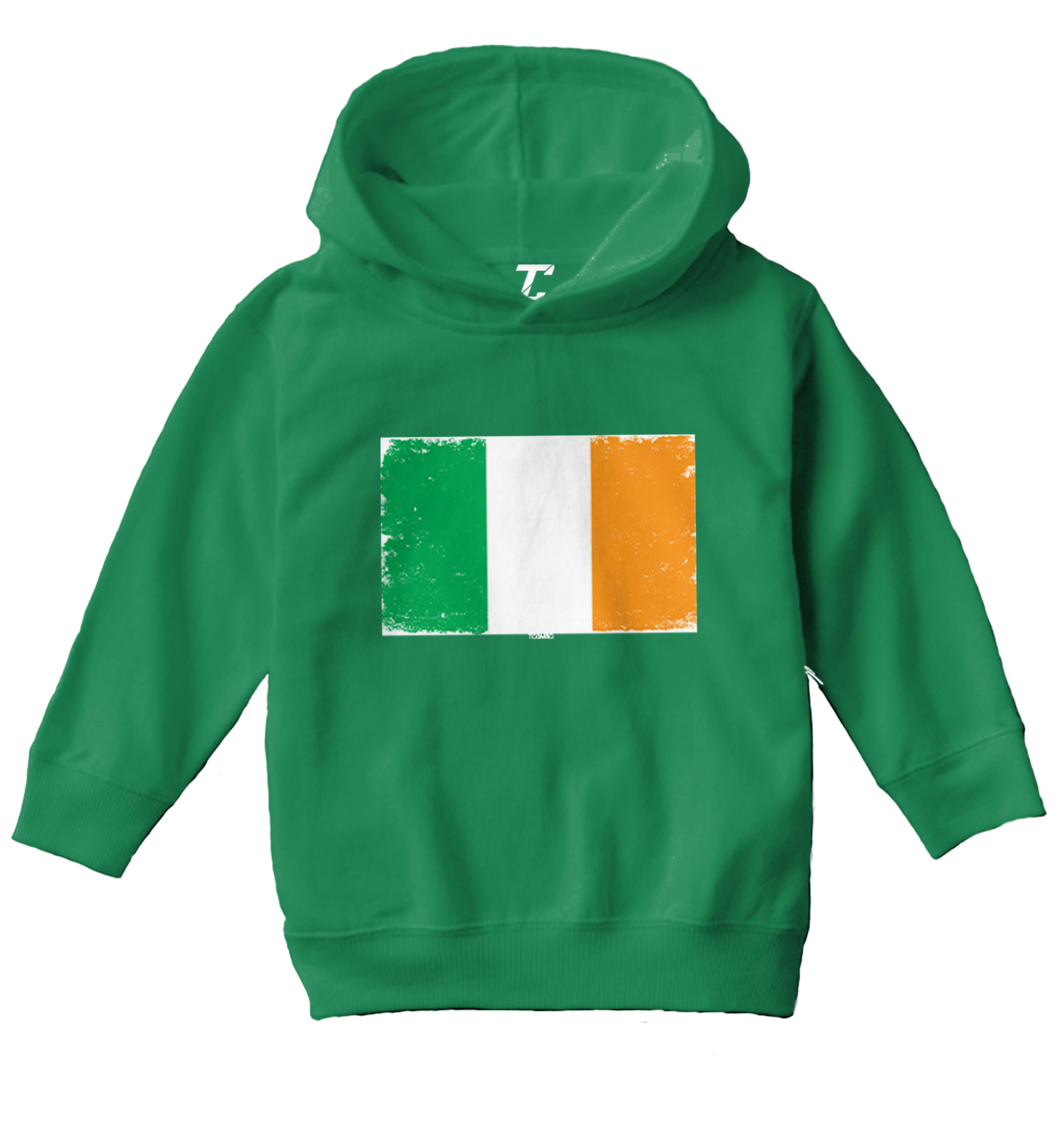 Distressed Ireland Flag - Irish Country Pride Proud Toddler/Youth Hoodie - Picture 5 of 12