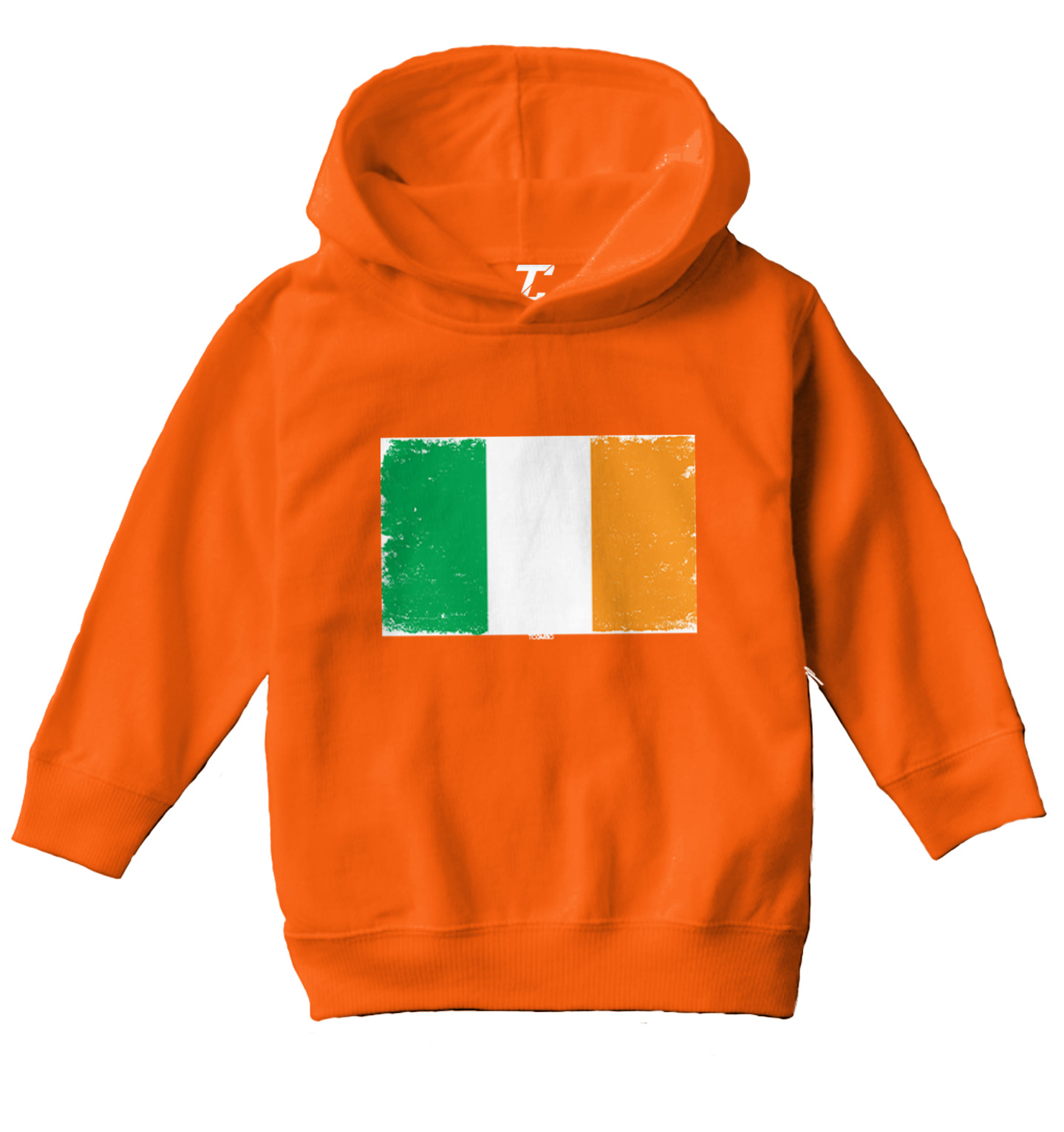 Distressed Ireland Flag - Irish Country Pride Proud Toddler/Youth Hoodie - Picture 8 of 12