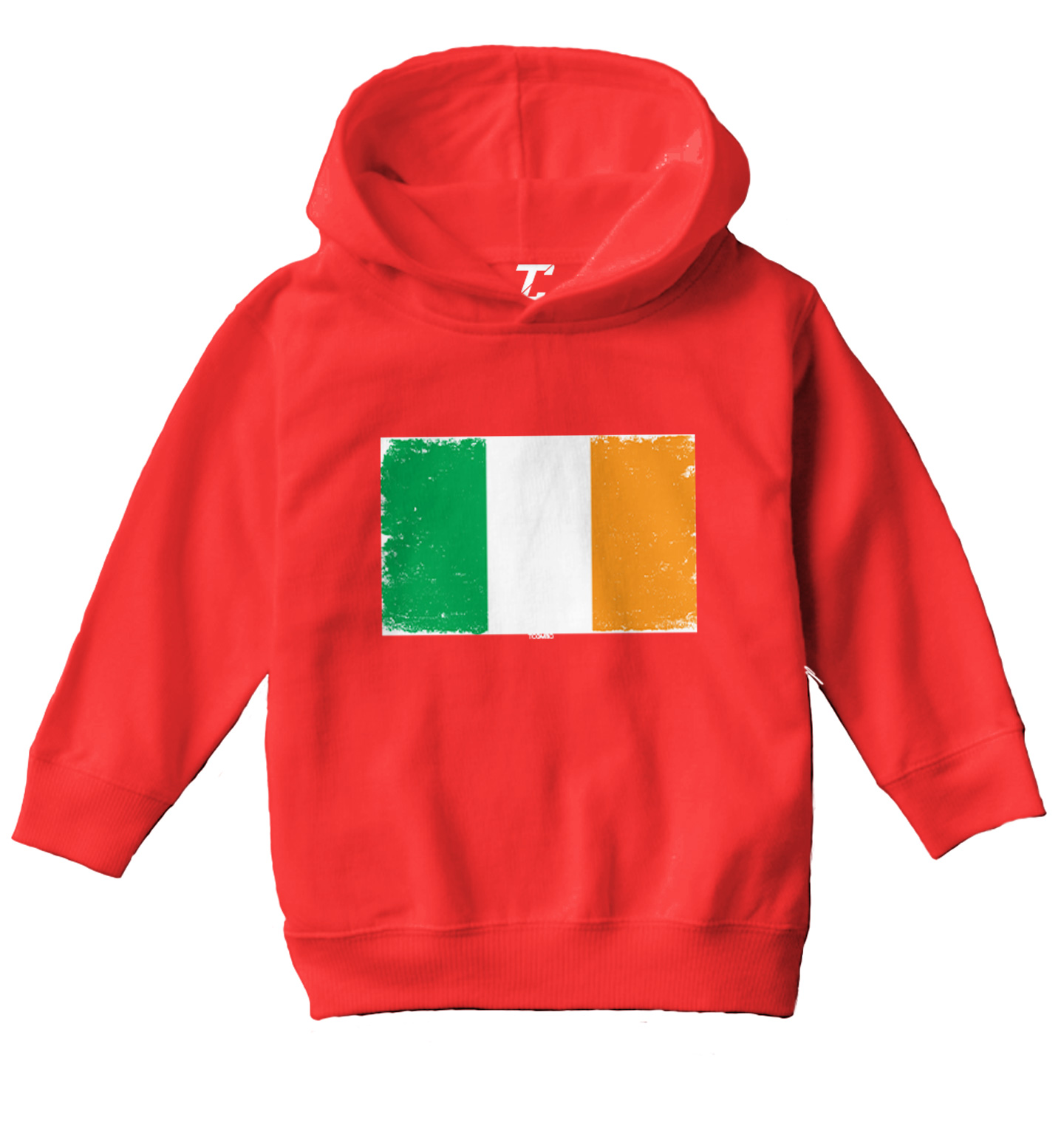 Distressed Ireland Flag - Irish Country Pride Proud Toddler/Youth Hoodie - Picture 10 of 12