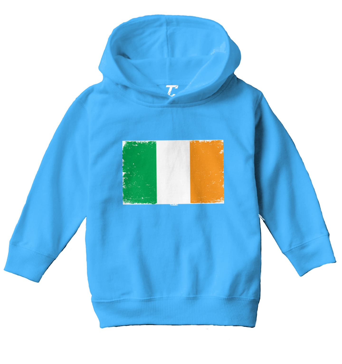 Distressed Ireland Flag - Irish Country Pride Proud Toddler/Youth Hoodie - Picture 12 of 12