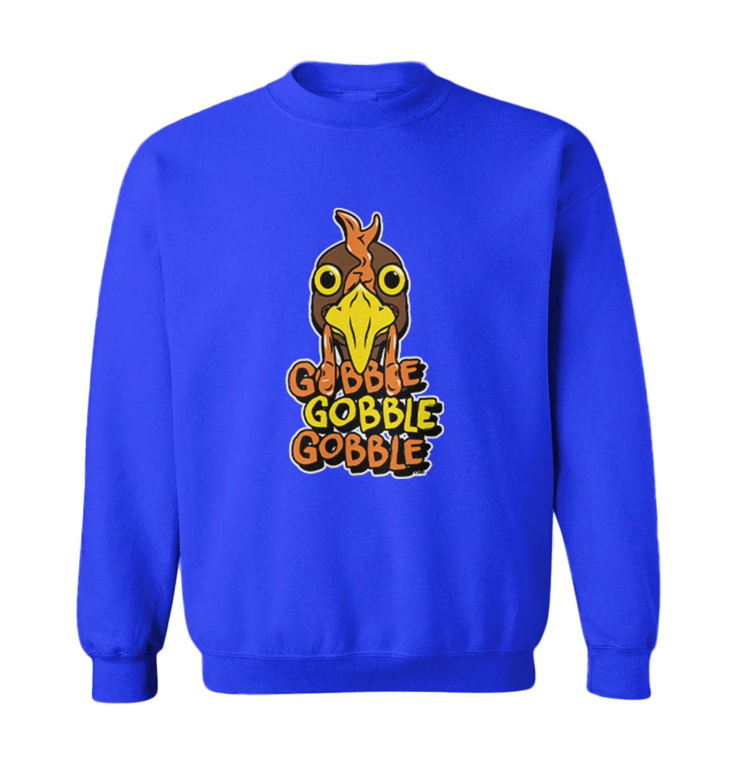 Gobble Gobble Gobble - Thanksgiving Turkey Holiday Toddler Crewneck Sweater - Picture 8 of 8