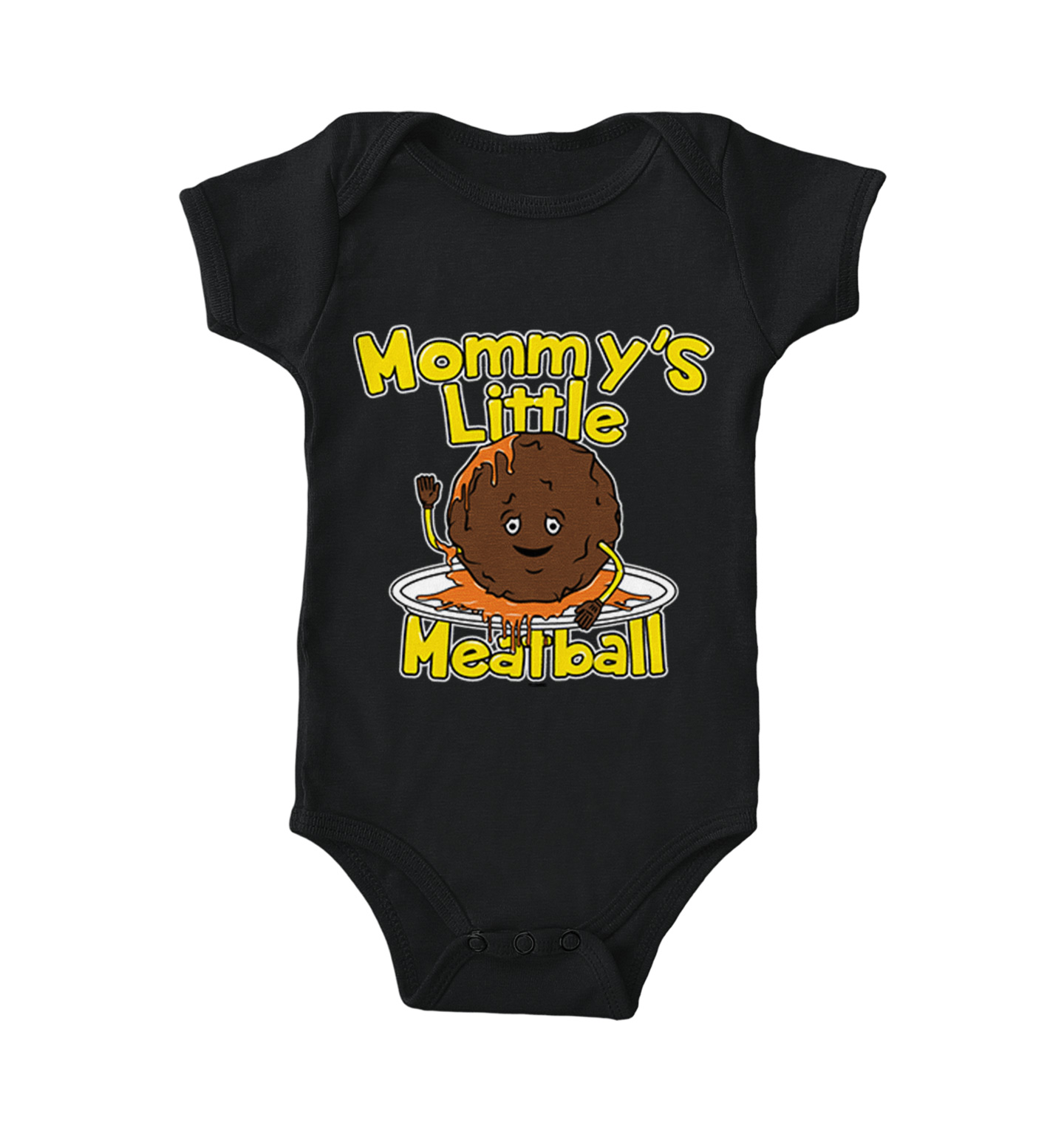 Mommy’s Little Meatball – Funny Food Son Daughter Bodysuit