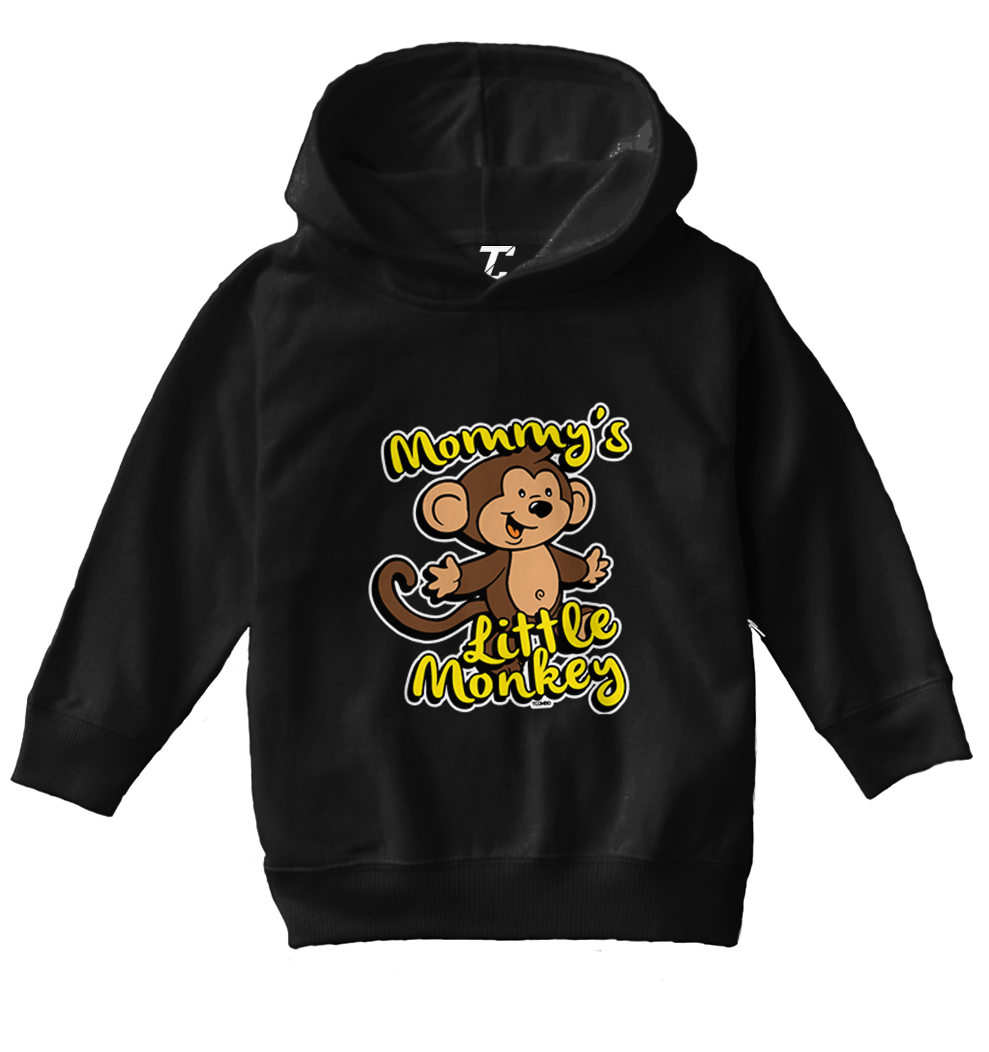 Mommy's Little Monkey - Animal Funny Son Daughter Toddler/Youth Hoodie - Picture 2 of 12