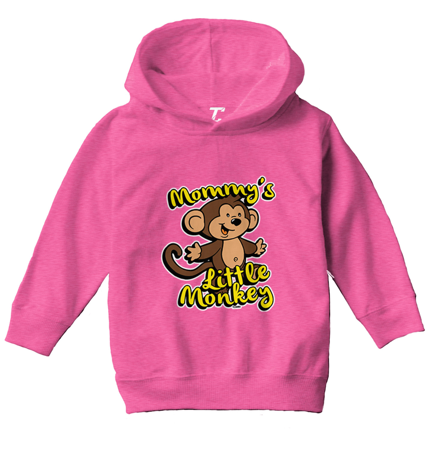 Mommy's Little Monkey - Animal Funny Son Daughter Toddler/Youth Hoodie - Picture 4 of 12