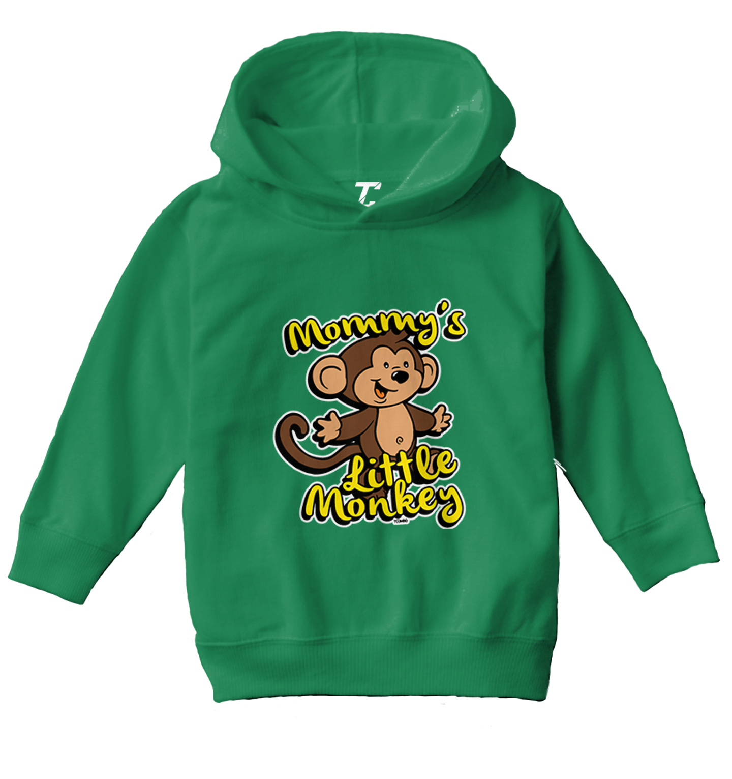 Mommy's Little Monkey - Animal Funny Son Daughter Toddler/Youth Hoodie - Picture 5 of 12