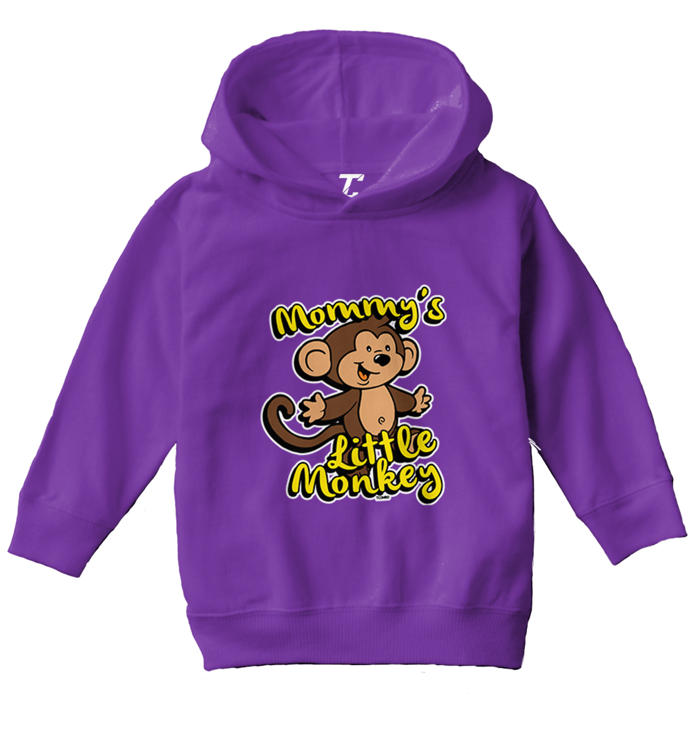 Mommy's Little Monkey - Animal Funny Son Daughter Toddler/Youth Hoodie - Picture 9 of 12