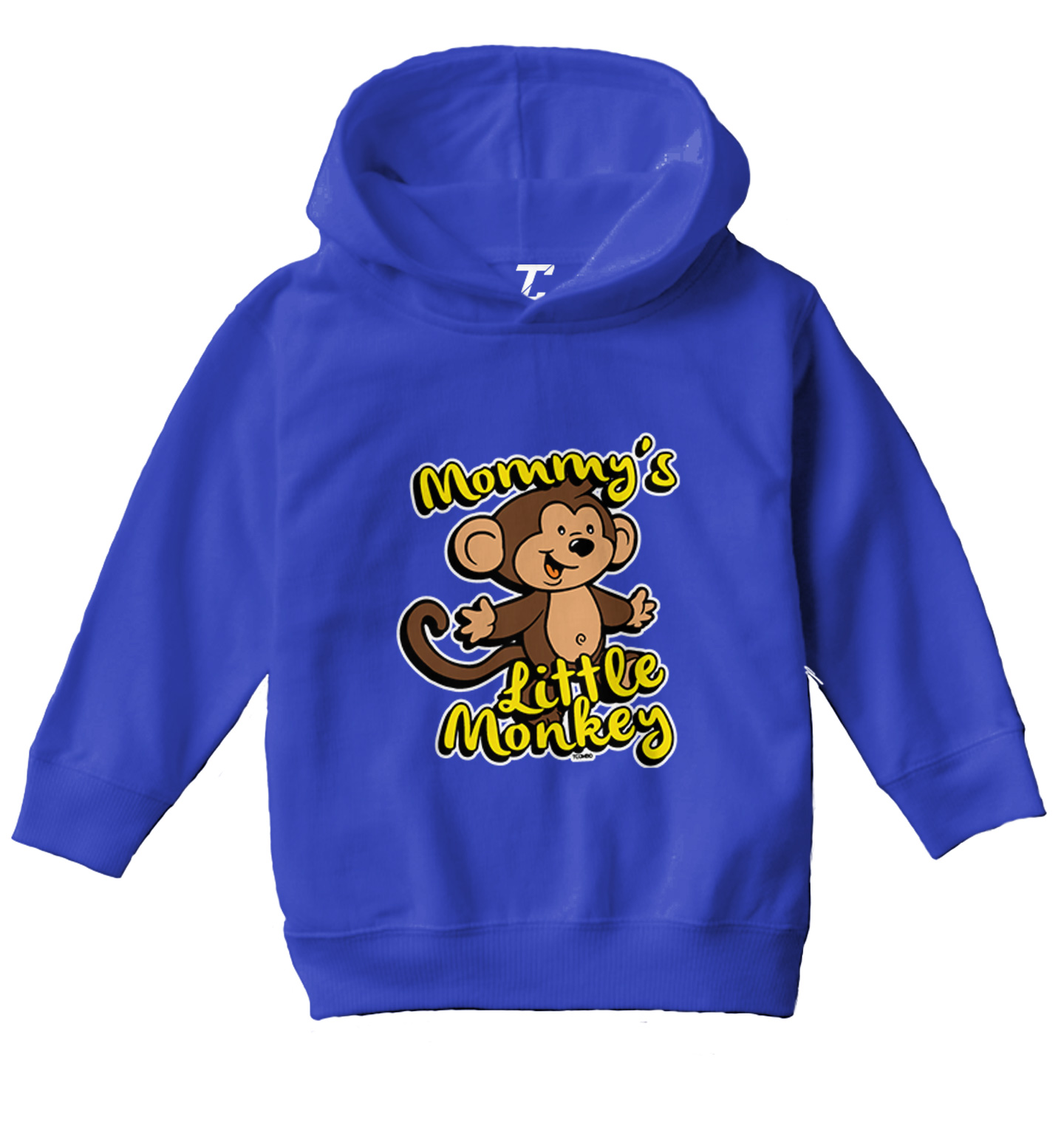 Mommy's Little Monkey - Animal Funny Son Daughter Toddler/Youth Hoodie - Picture 11 of 12
