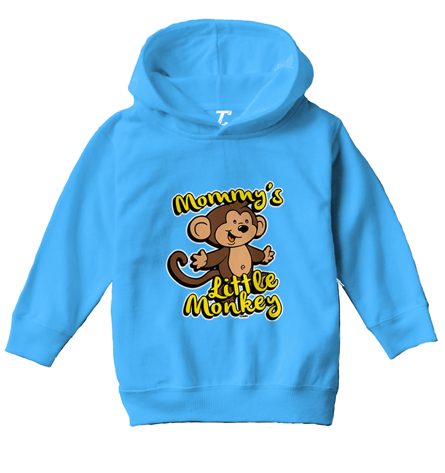 Mommy's Little Monkey - Animal Funny Son Daughter Toddler/Youth Hoodie - Picture 12 of 12