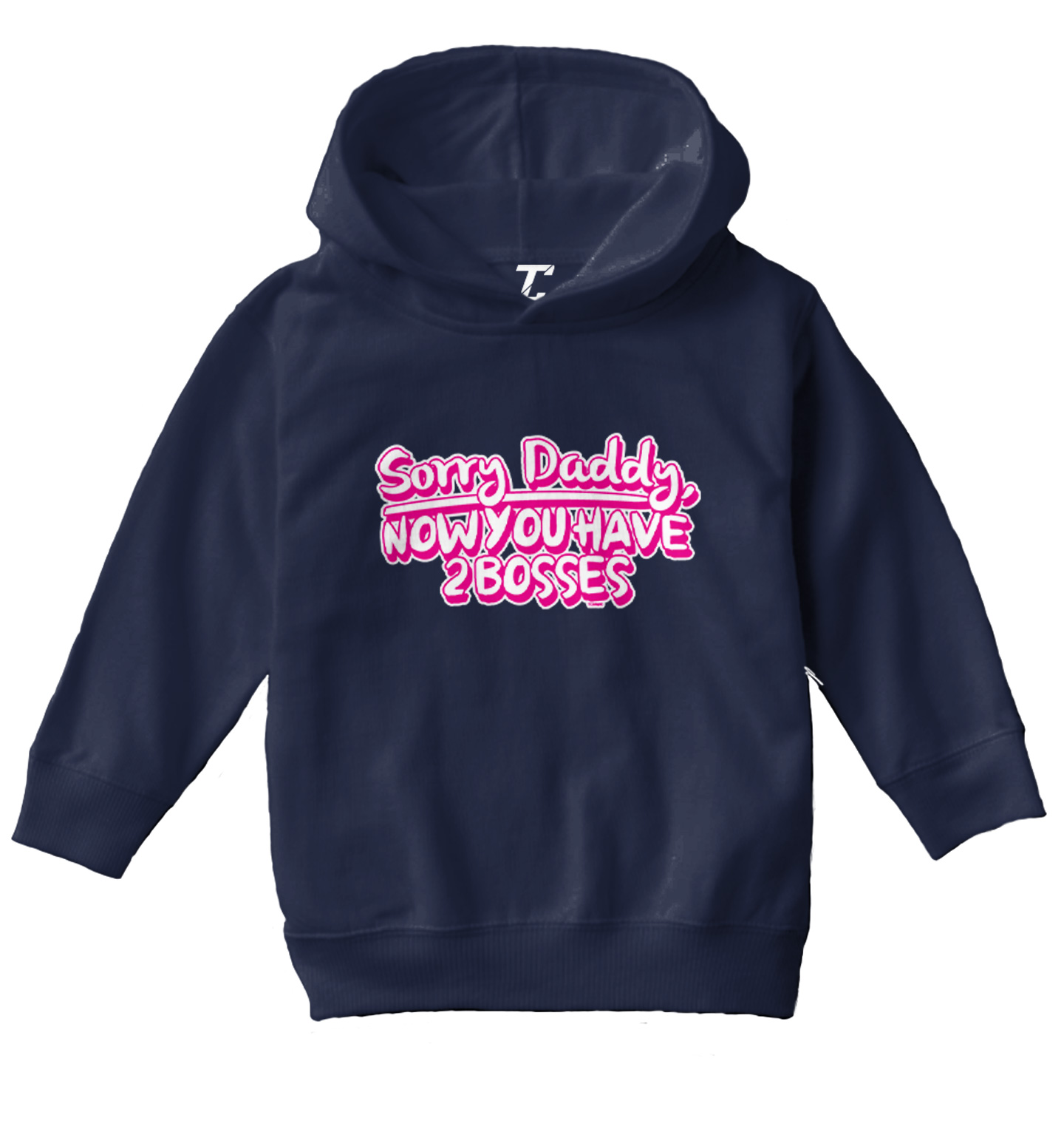 Sorry Daddy, Now You Have 2 Bosses - Mom Daughter Toddler/Youth Hoodie - Picture 7 of 12
