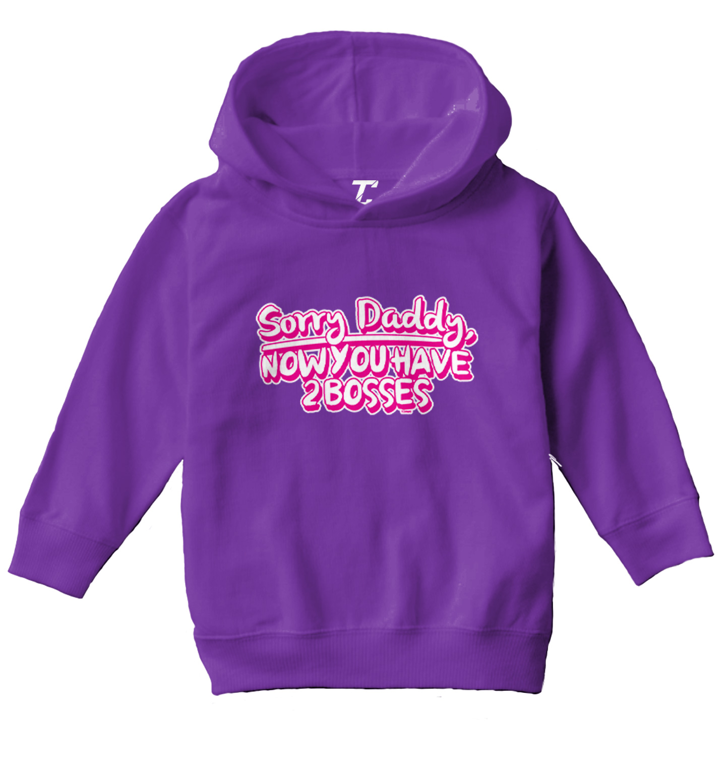 Sorry Daddy, Now You Have 2 Bosses - Mom Daughter Toddler/Youth Hoodie - Picture 9 of 12