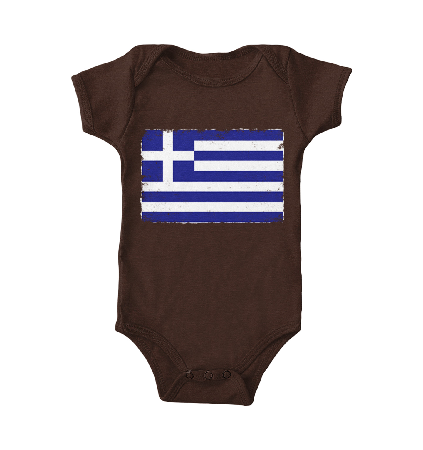Distressed Greece Flag - Greek Pride Country Proud Bodysuit - Picture 3 of 27