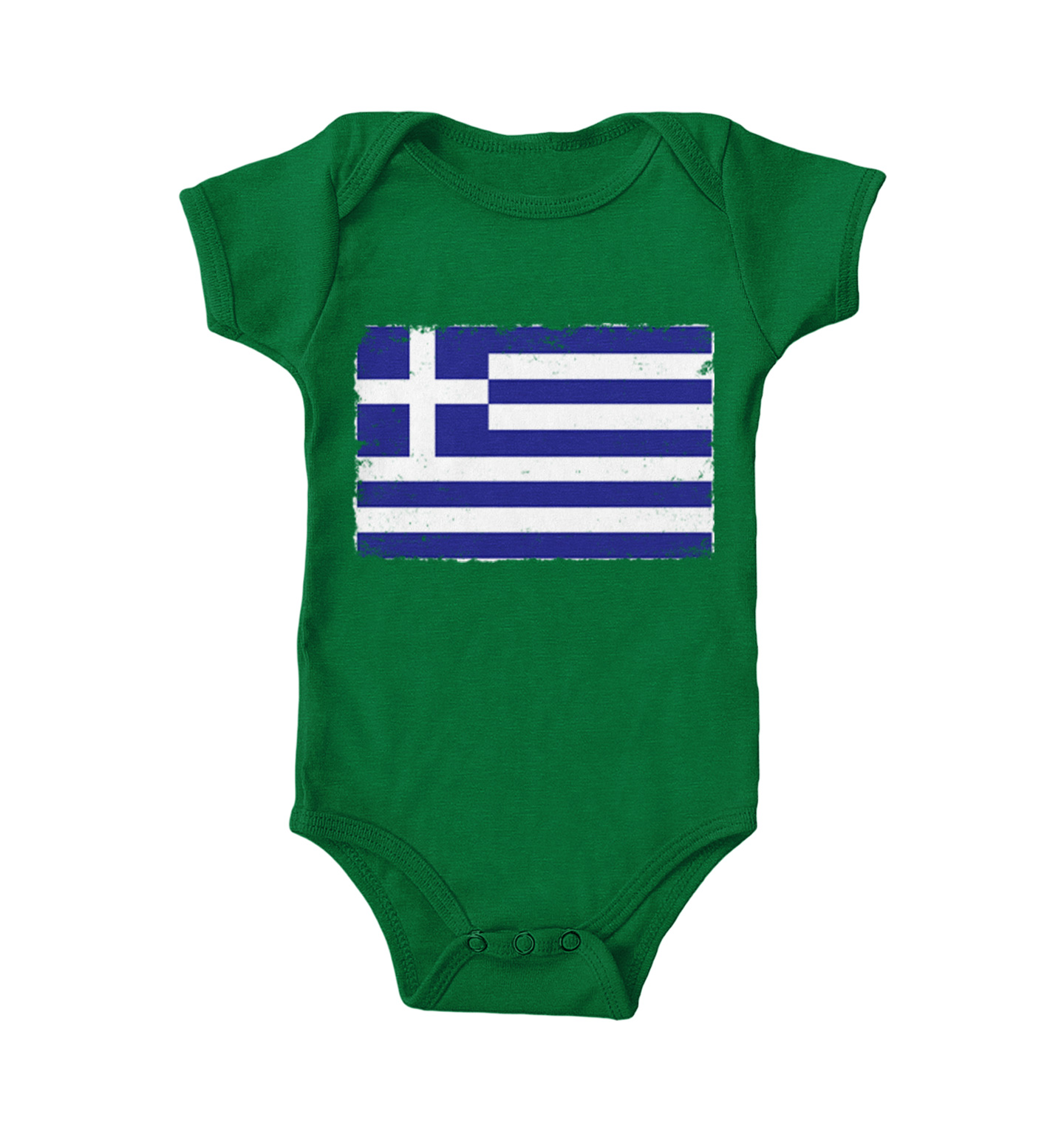 Distressed Greece Flag - Greek Pride Country Proud Bodysuit - Picture 5 of 27