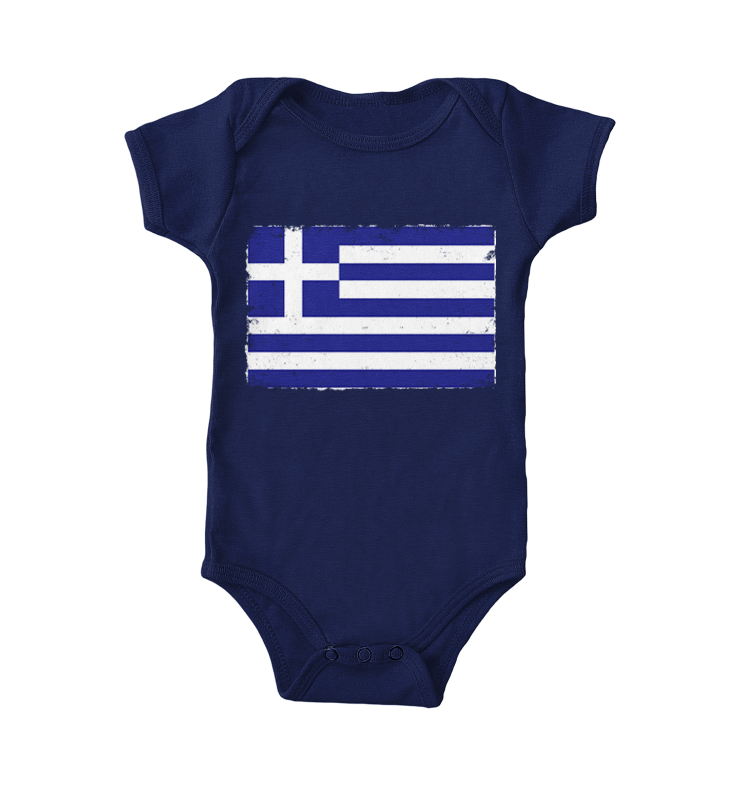 Distressed Greece Flag - Greek Pride Country Proud Bodysuit - Picture 10 of 27