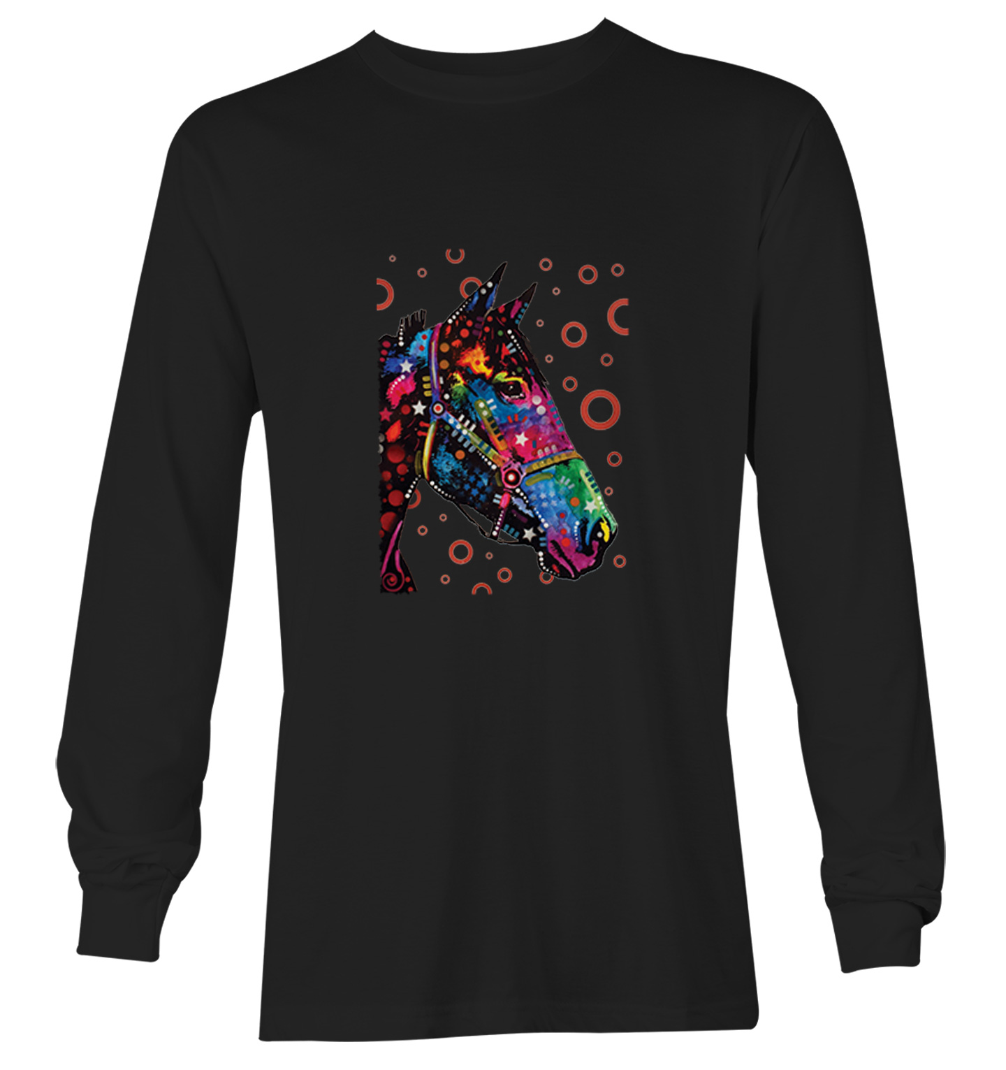 Neon Colored Horse - Equestrian Animal Infant Toddler Youth T-Shirt - Picture 13 of 20