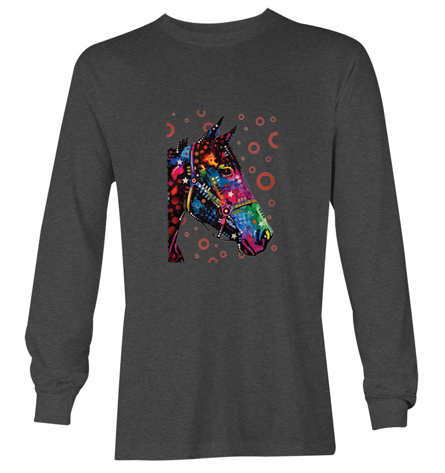 Neon Colored Horse - Equestrian Animal Infant Toddler Youth T-Shirt - Picture 14 of 20