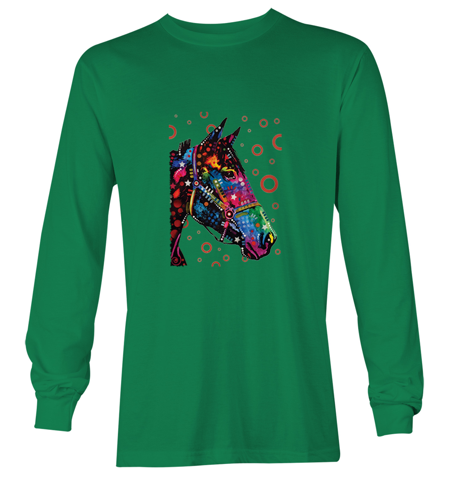 Neon Colored Horse - Equestrian Animal Infant Toddler Youth T-Shirt - Picture 15 of 20