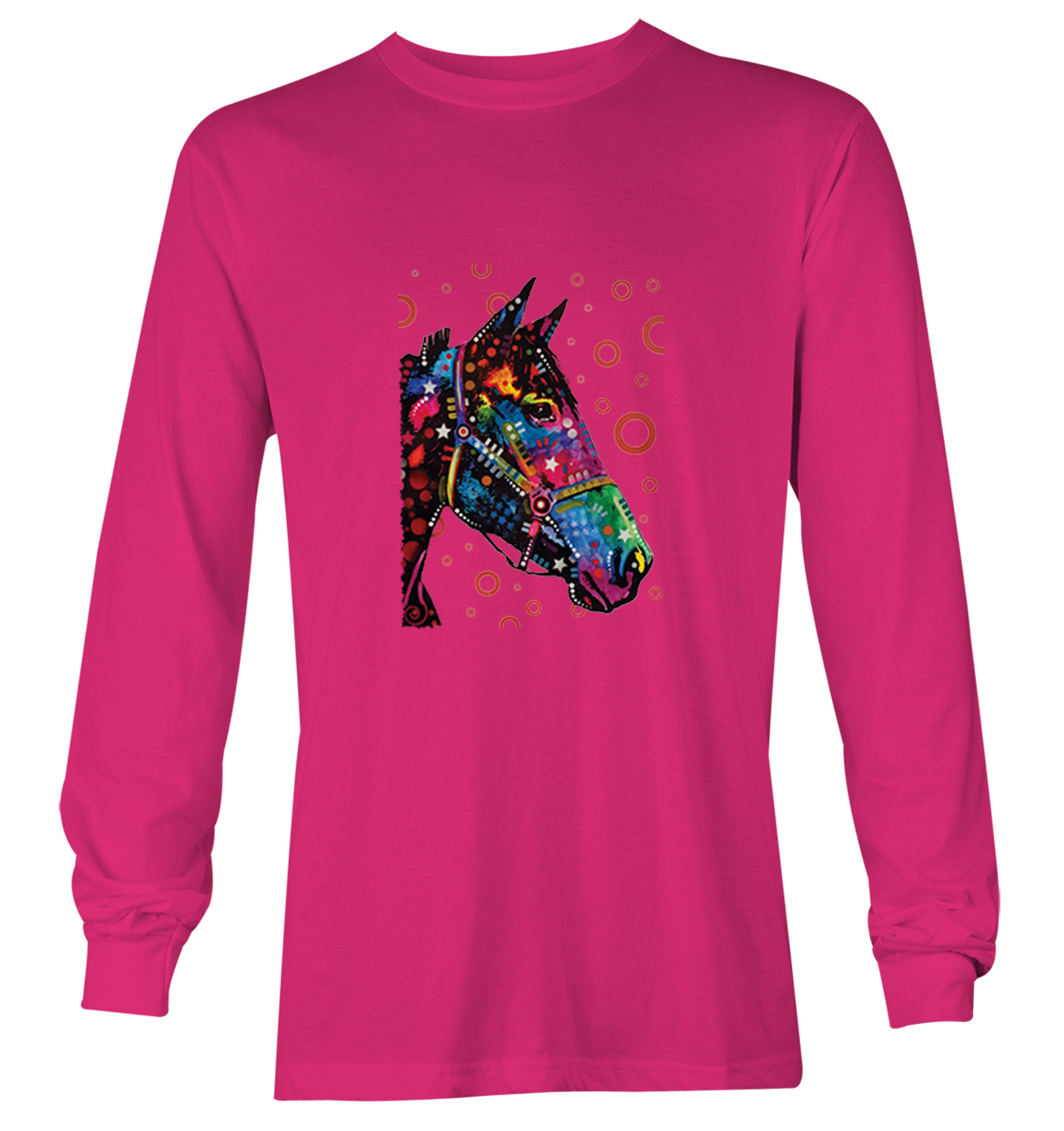 Neon Colored Horse - Equestrian Animal Infant Toddler Youth T-Shirt - Picture 18 of 20