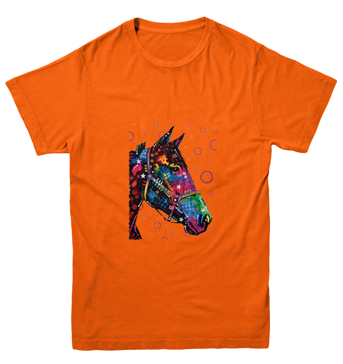 Neon Colored Horse - Equestrian Animal Infant Toddler Youth T-Shirt - Picture 8 of 20