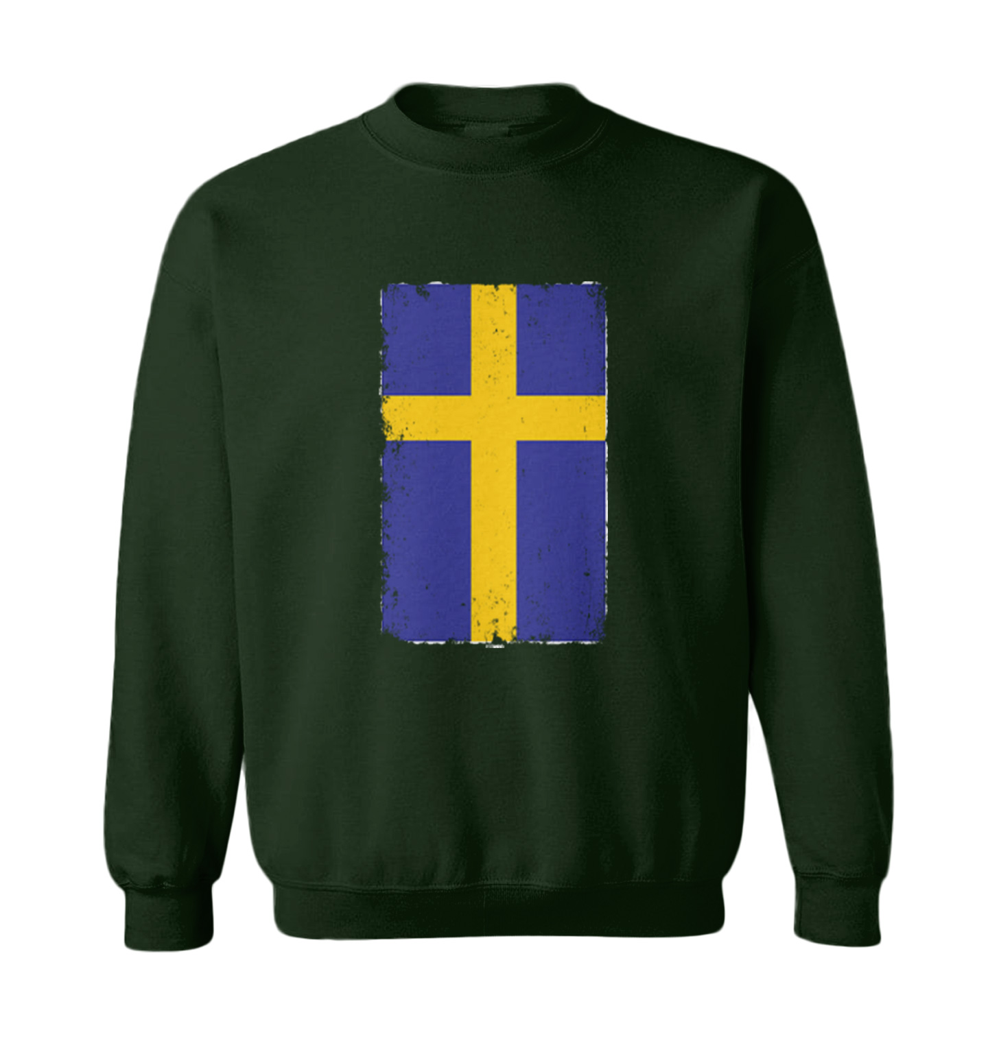 Distressed Sweden Flag - Swedish Country Pride Proud Toddler Crewneck Sweater - Picture 3 of 8