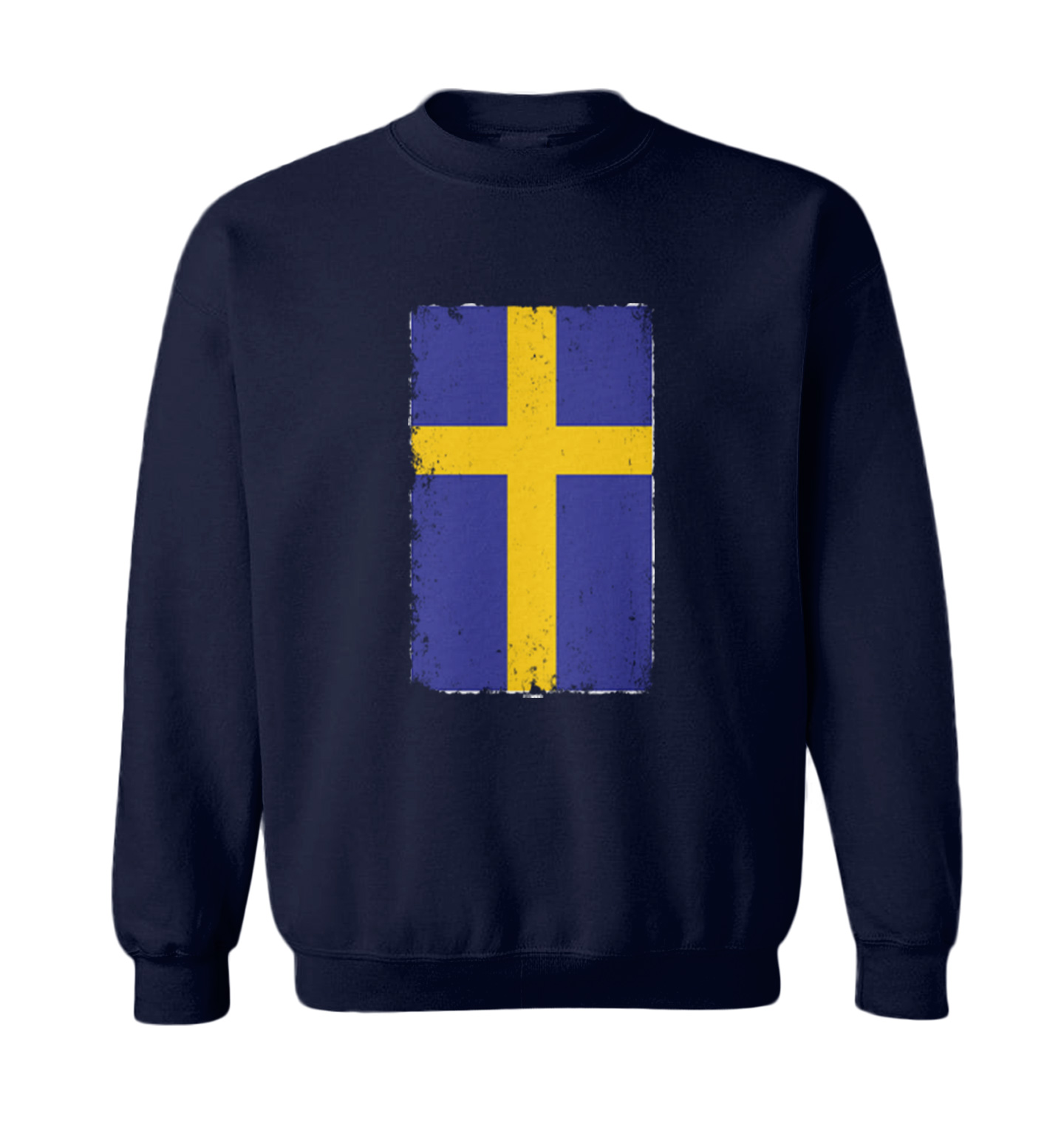 Distressed Sweden Flag - Swedish Country Pride Proud Toddler Crewneck Sweater - Picture 5 of 8