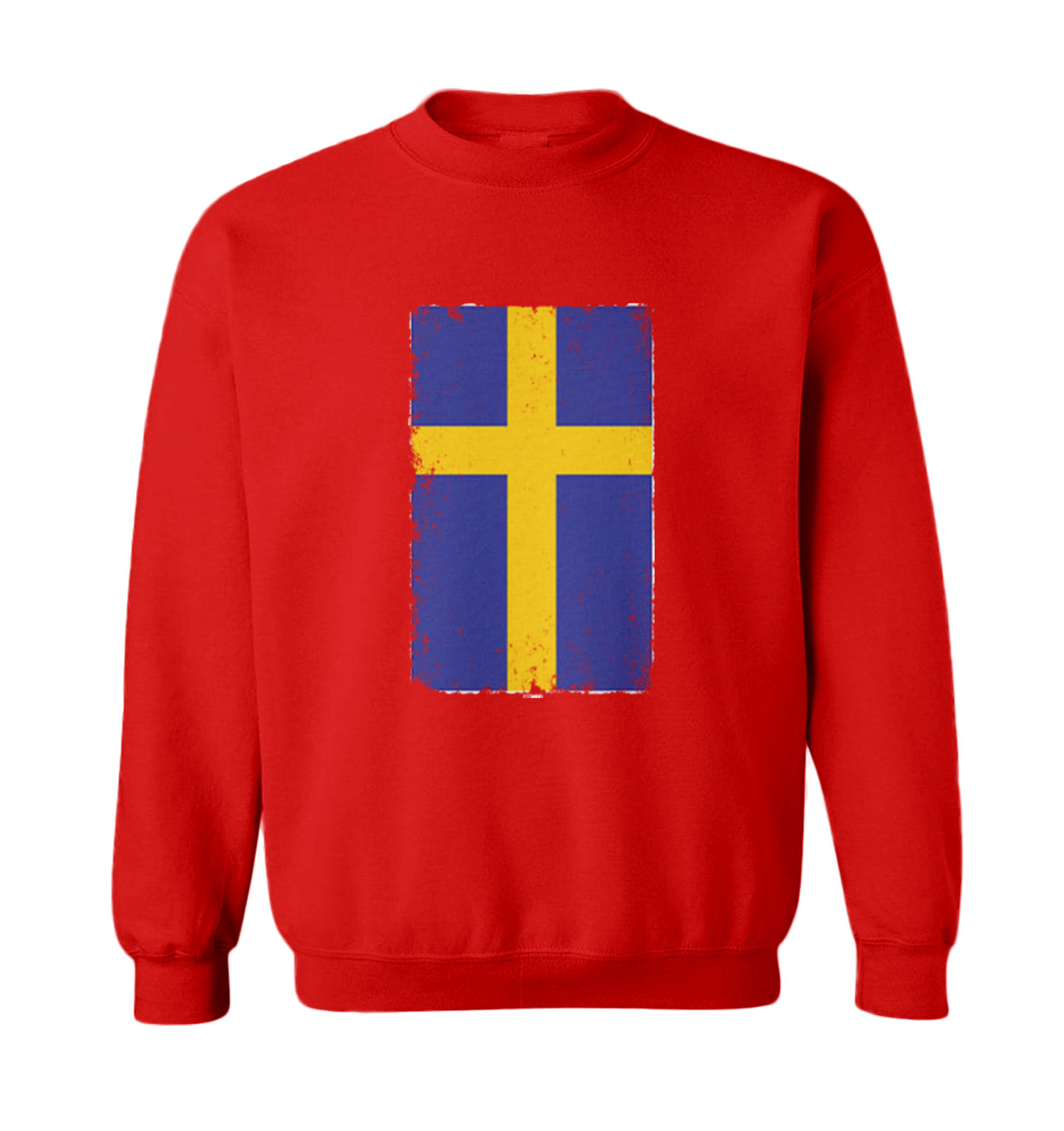Distressed Sweden Flag - Swedish Country Pride Proud Toddler Crewneck Sweater - Picture 7 of 8