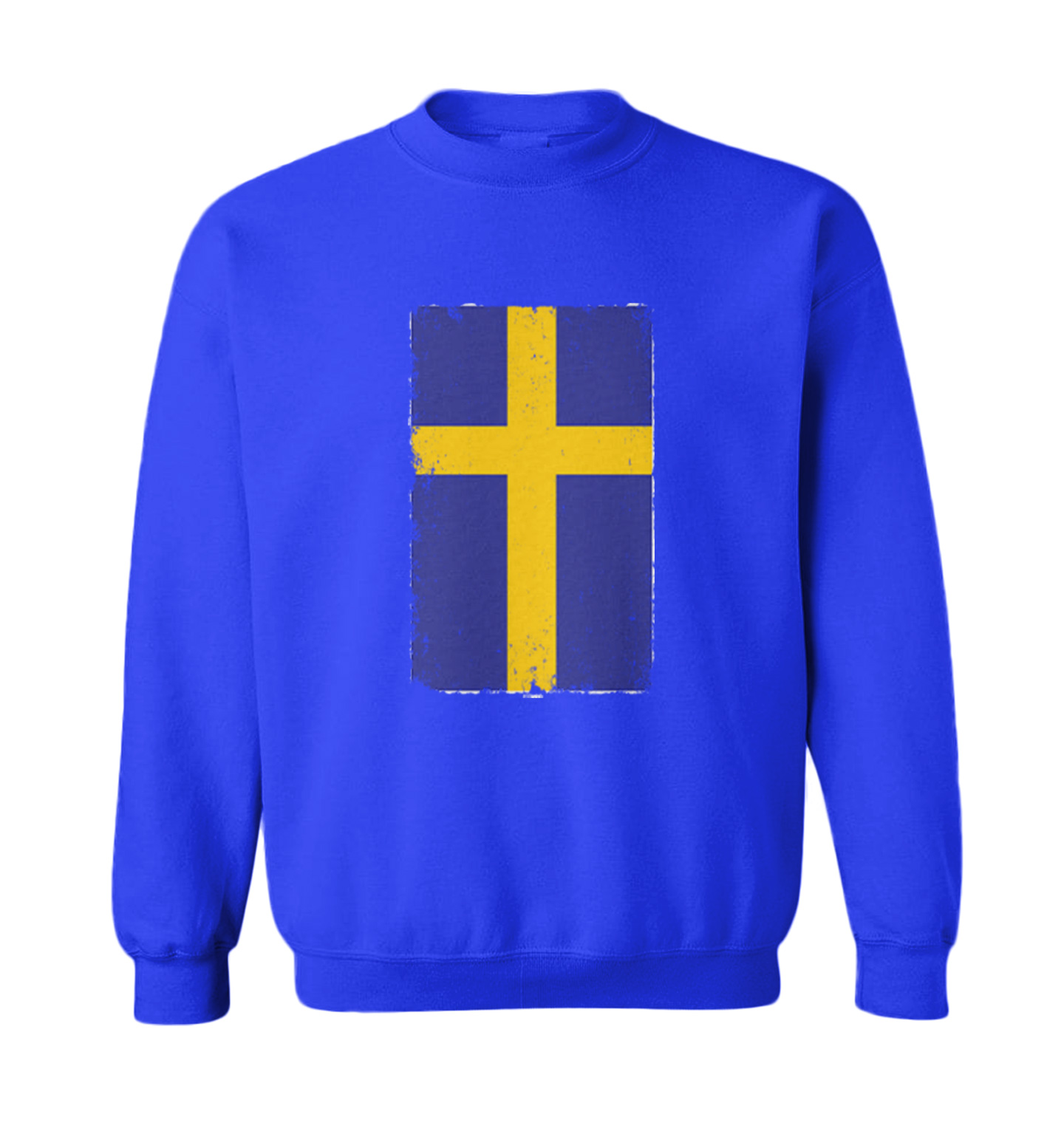 Distressed Sweden Flag - Swedish Country Pride Proud Toddler Crewneck Sweater - Picture 8 of 8