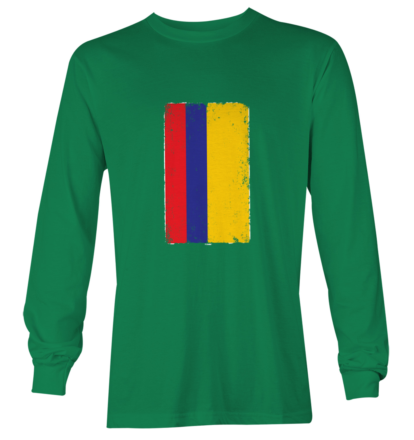 Distressed Colombia Flag - Colombian Country Pride Youth T-Shirt - Picture 15 of 20