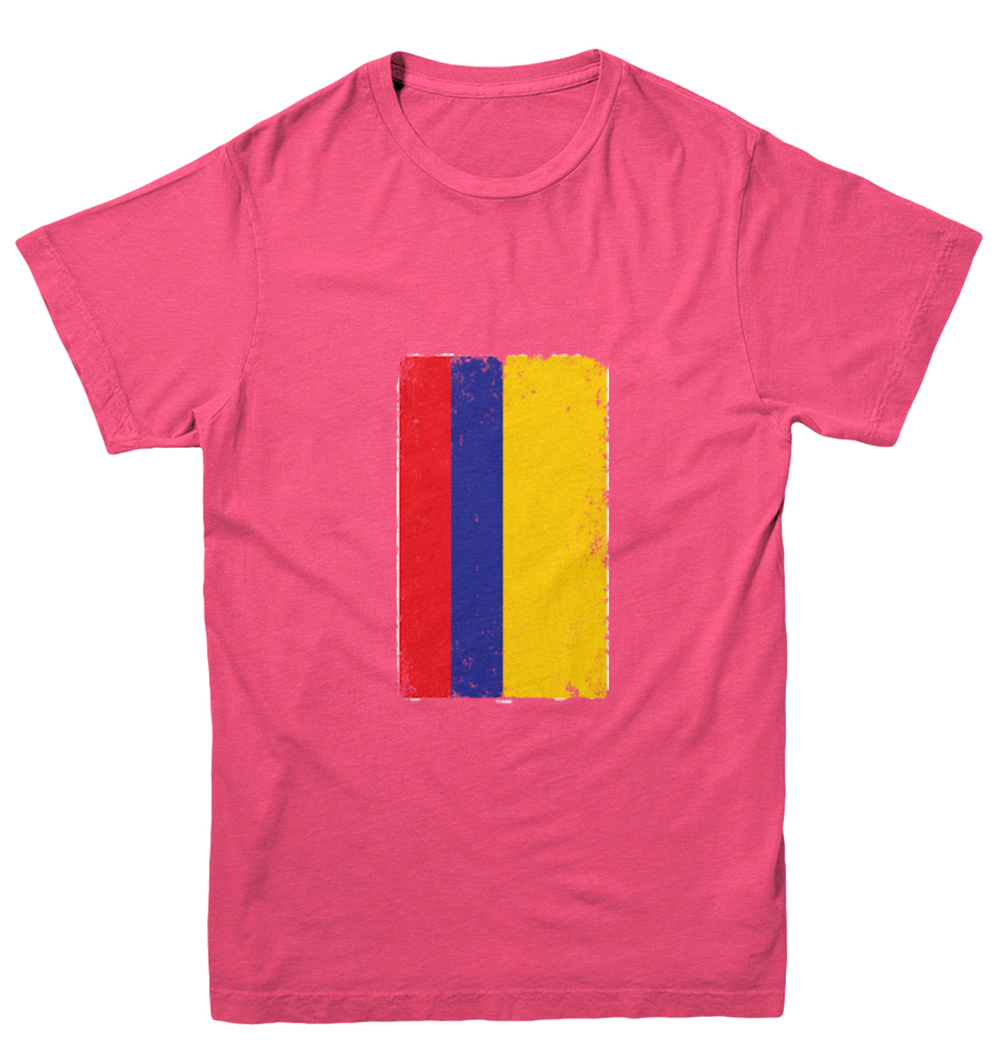 Distressed Colombia Flag - Colombian Country Pride Youth T-Shirt - Picture 9 of 20