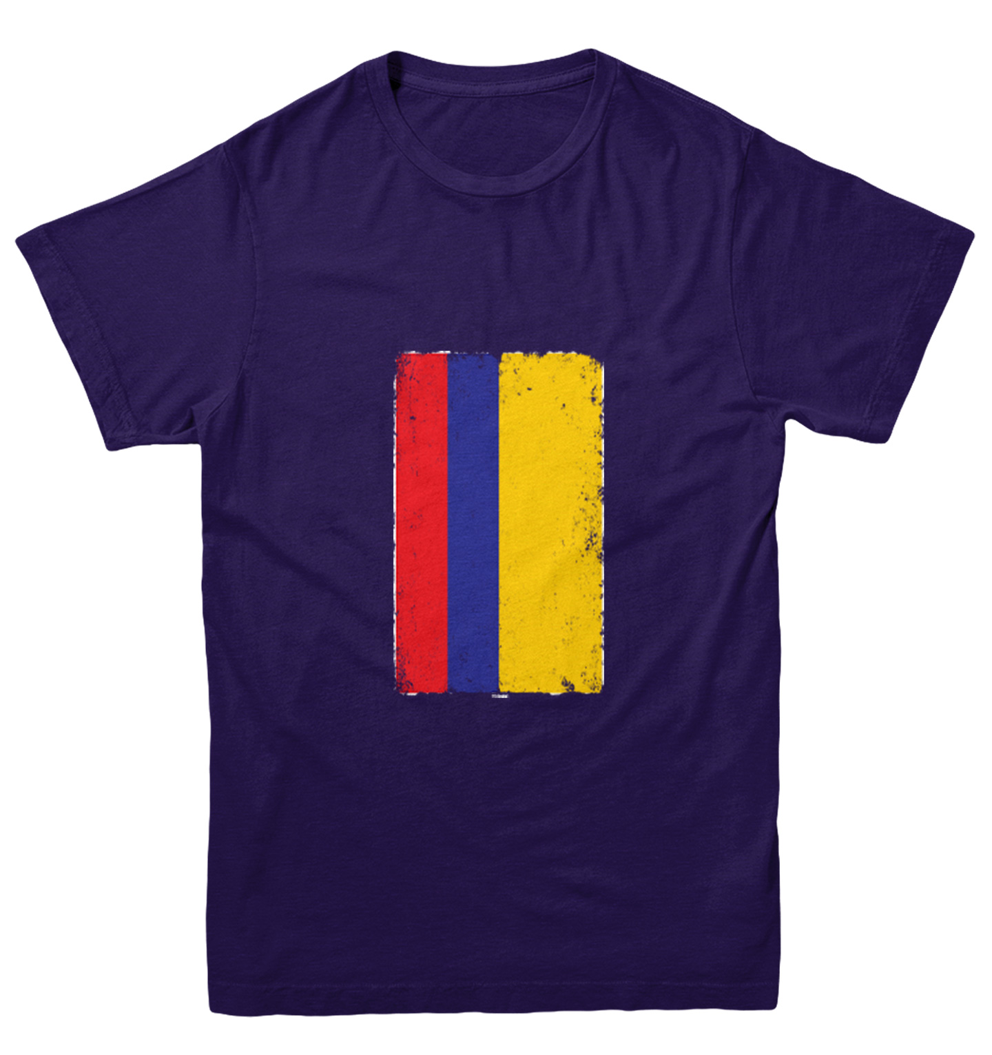 Distressed Colombia Flag - Colombian Country Pride Youth T-Shirt - Picture 10 of 20