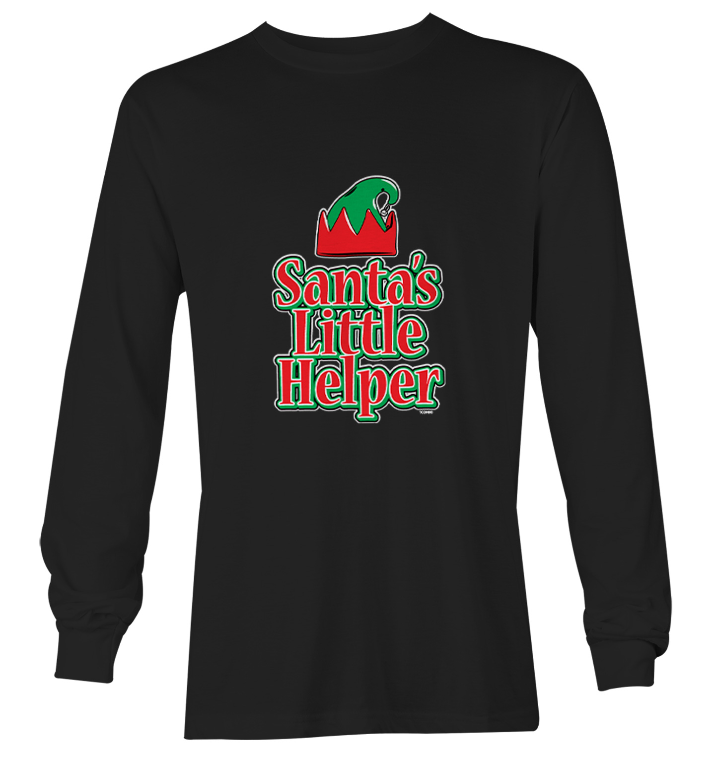 Santa's Little Helper - Christmas Elf Santa Holiday Youth T-Shirt - Picture 13 of 20