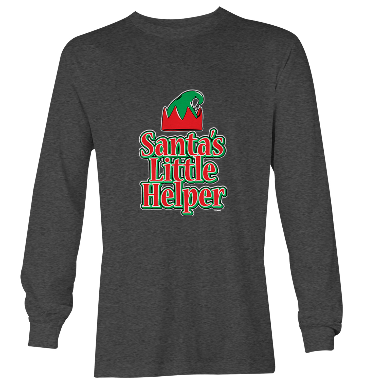 Santa's Little Helper - Christmas Elf Santa Holiday Youth T-Shirt - Picture 14 of 20