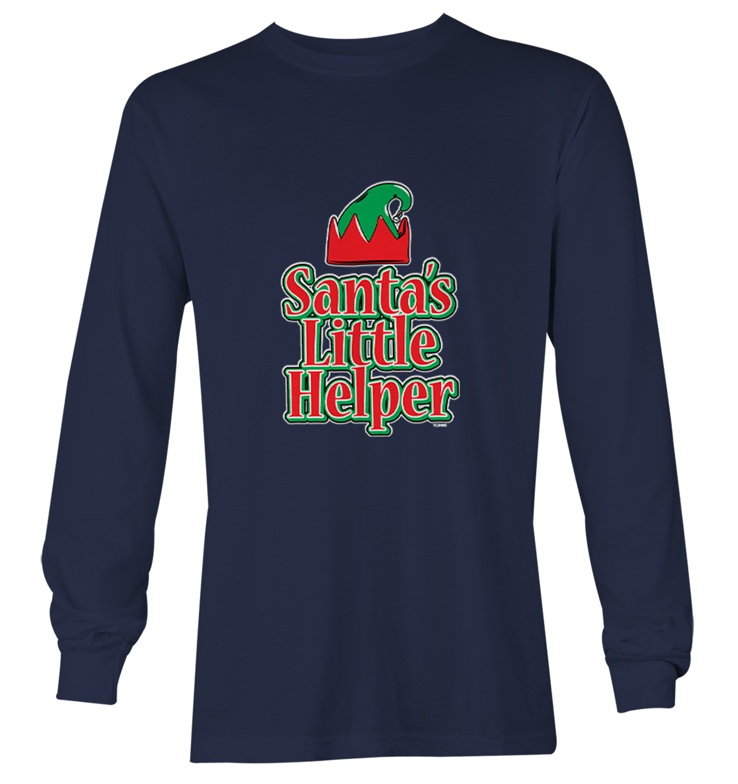 Santa's Little Helper - Christmas Elf Santa Holiday Youth T-Shirt - Picture 17 of 20