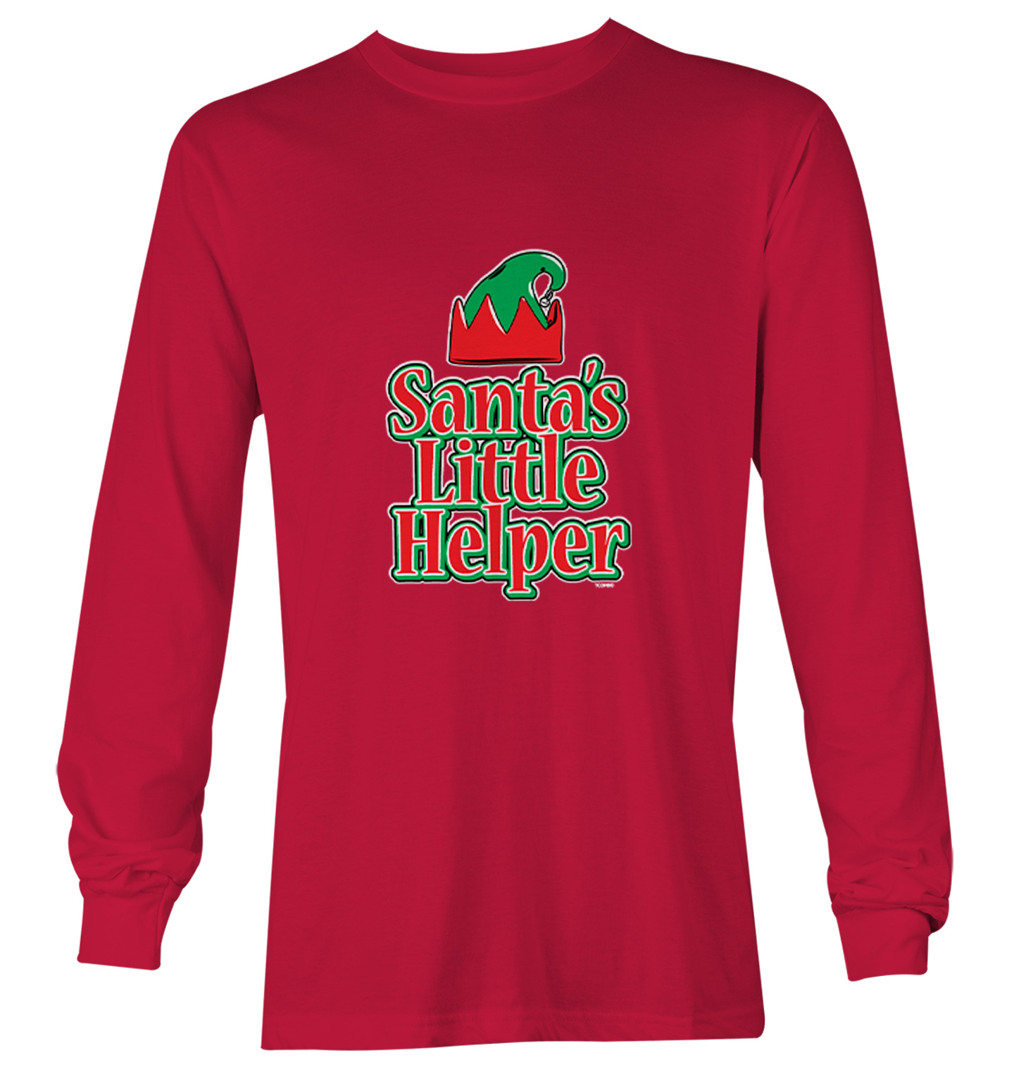 Santa's Little Helper - Christmas Elf Santa Holiday Youth T-Shirt - Picture 19 of 20
