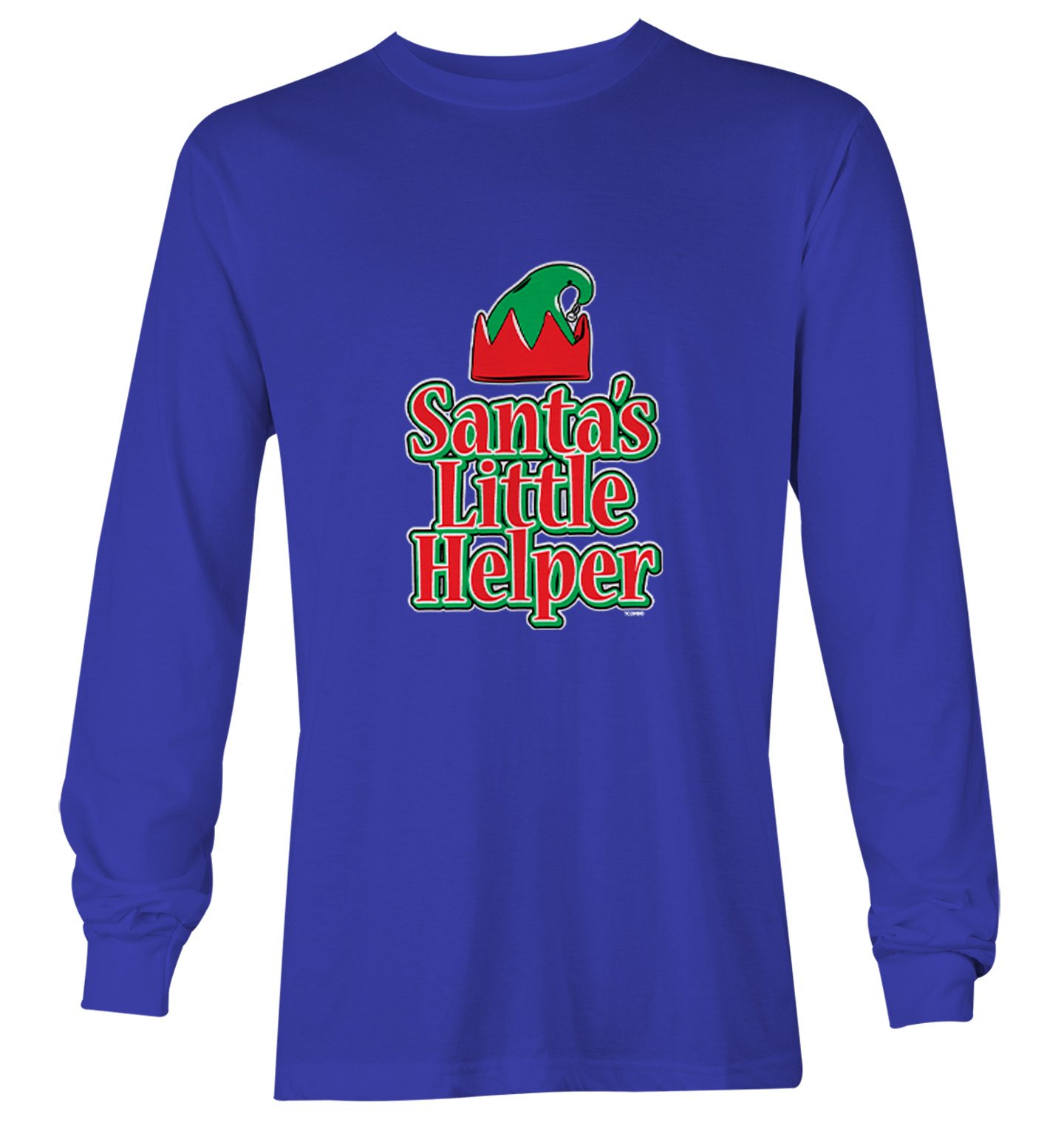 Santa's Little Helper - Christmas Elf Santa Holiday Youth T-Shirt - Picture 20 of 20
