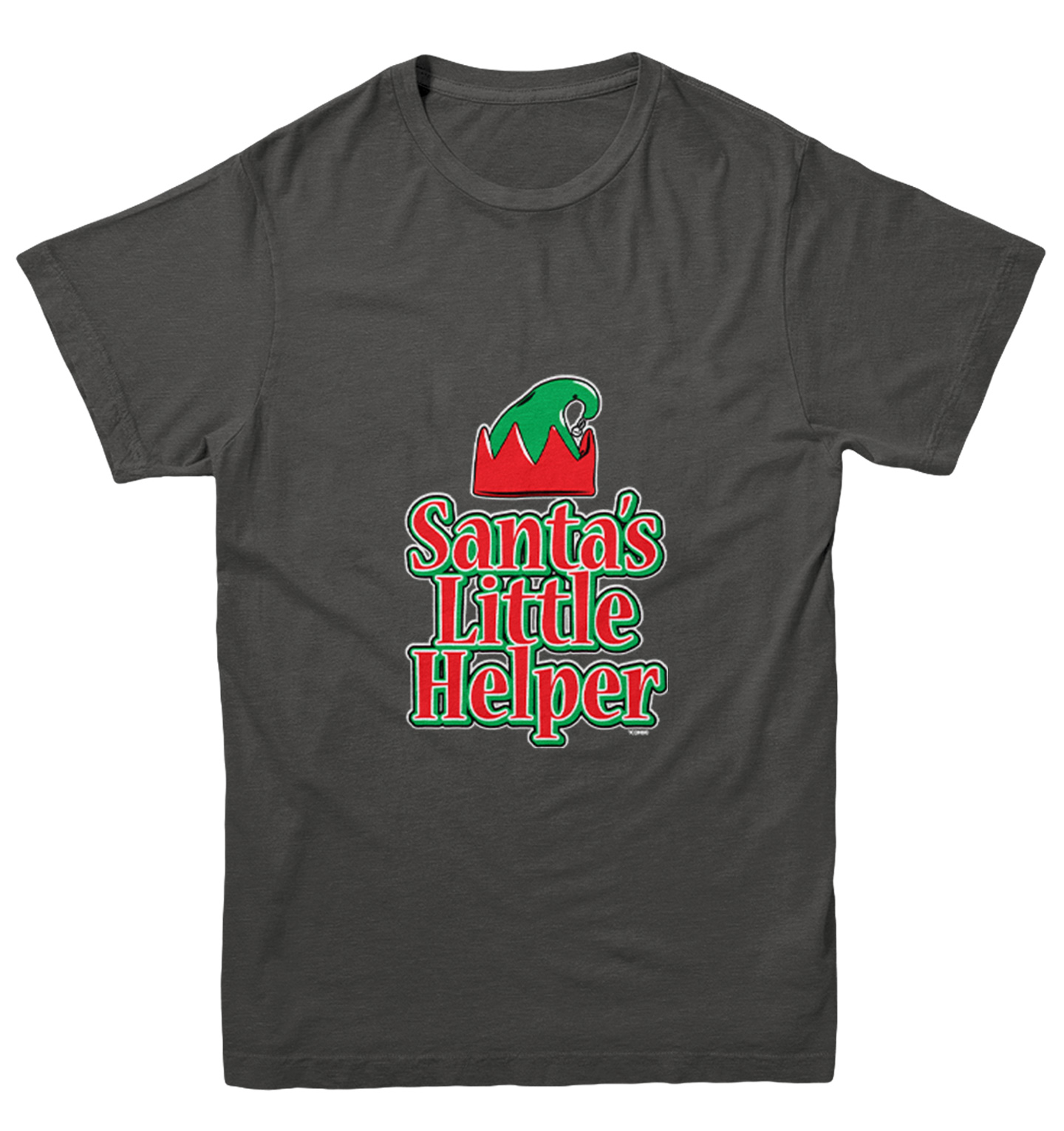 Santa's Little Helper - Christmas Elf Santa Holiday Youth T-Shirt - Picture 3 of 20