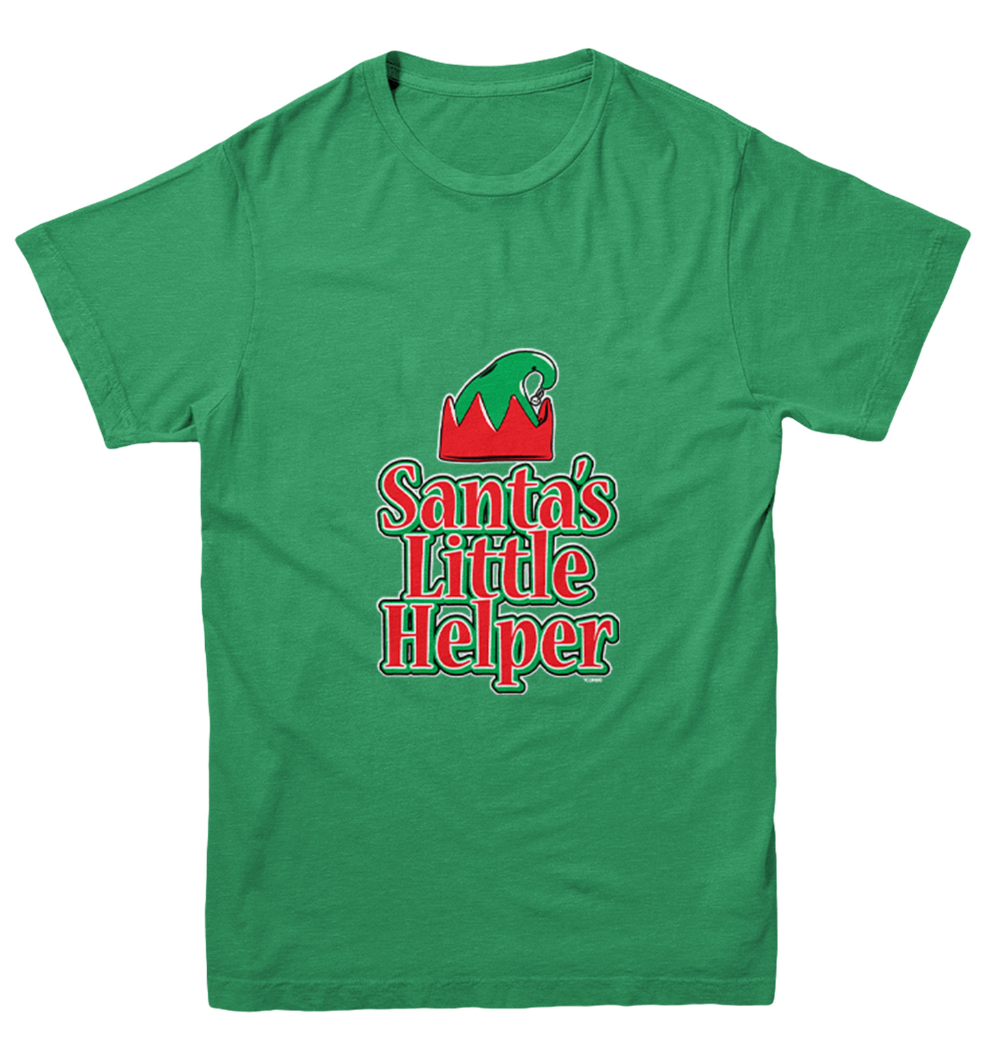 Santa's Little Helper - Christmas Elf Santa Holiday Youth T-Shirt - Picture 4 of 20