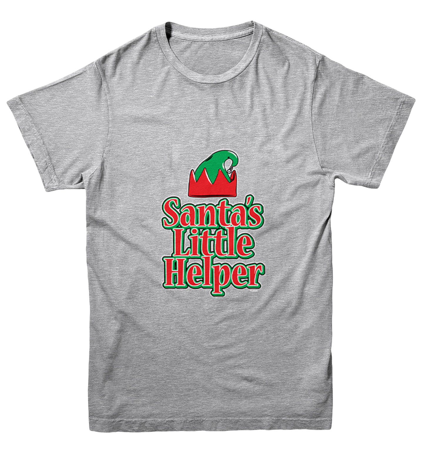 Santa's Little Helper - Christmas Elf Santa Holiday Youth T-Shirt - Picture 6 of 20