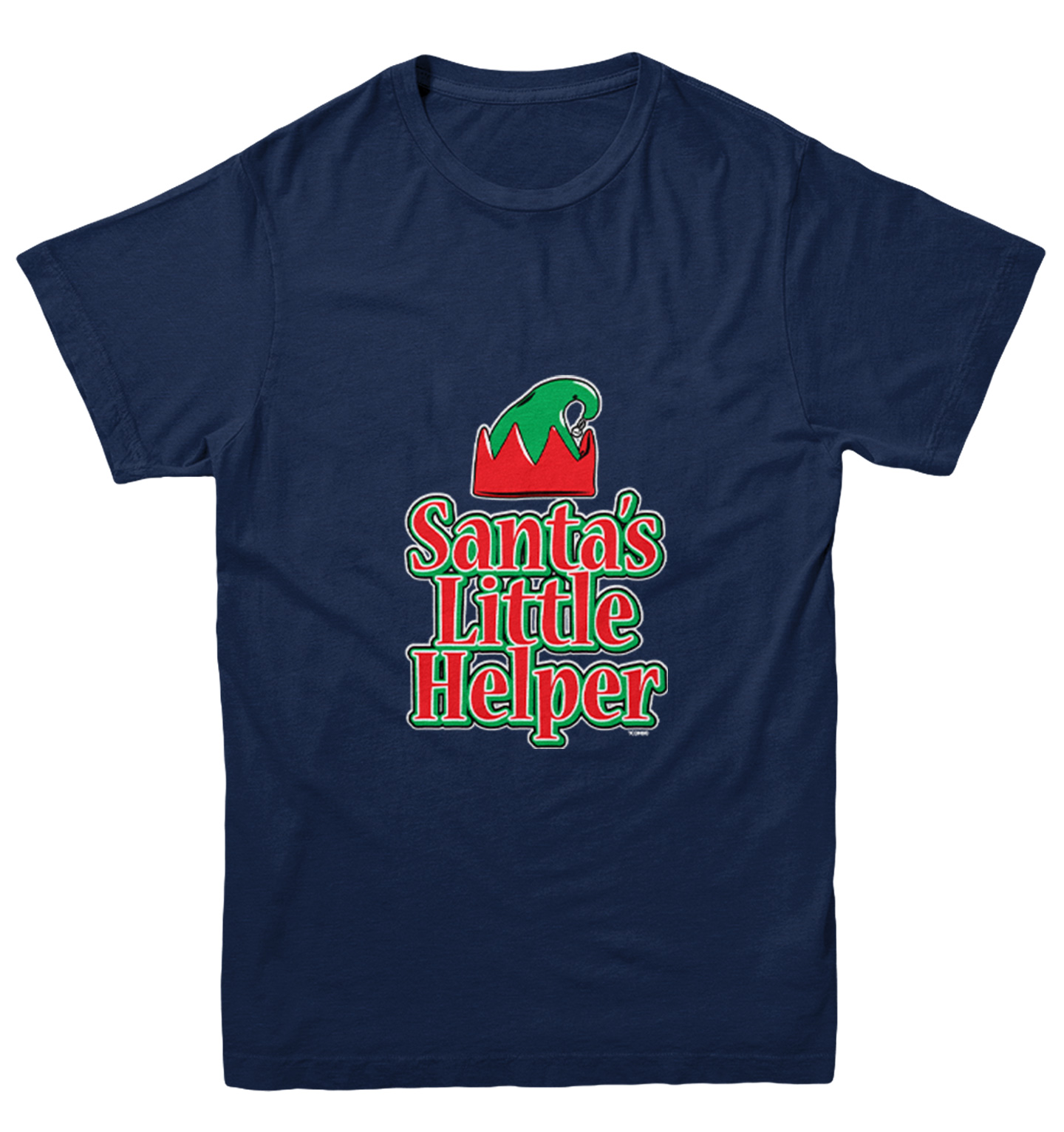 Santa's Little Helper - Christmas Elf Santa Holiday Youth T-Shirt - Picture 7 of 20