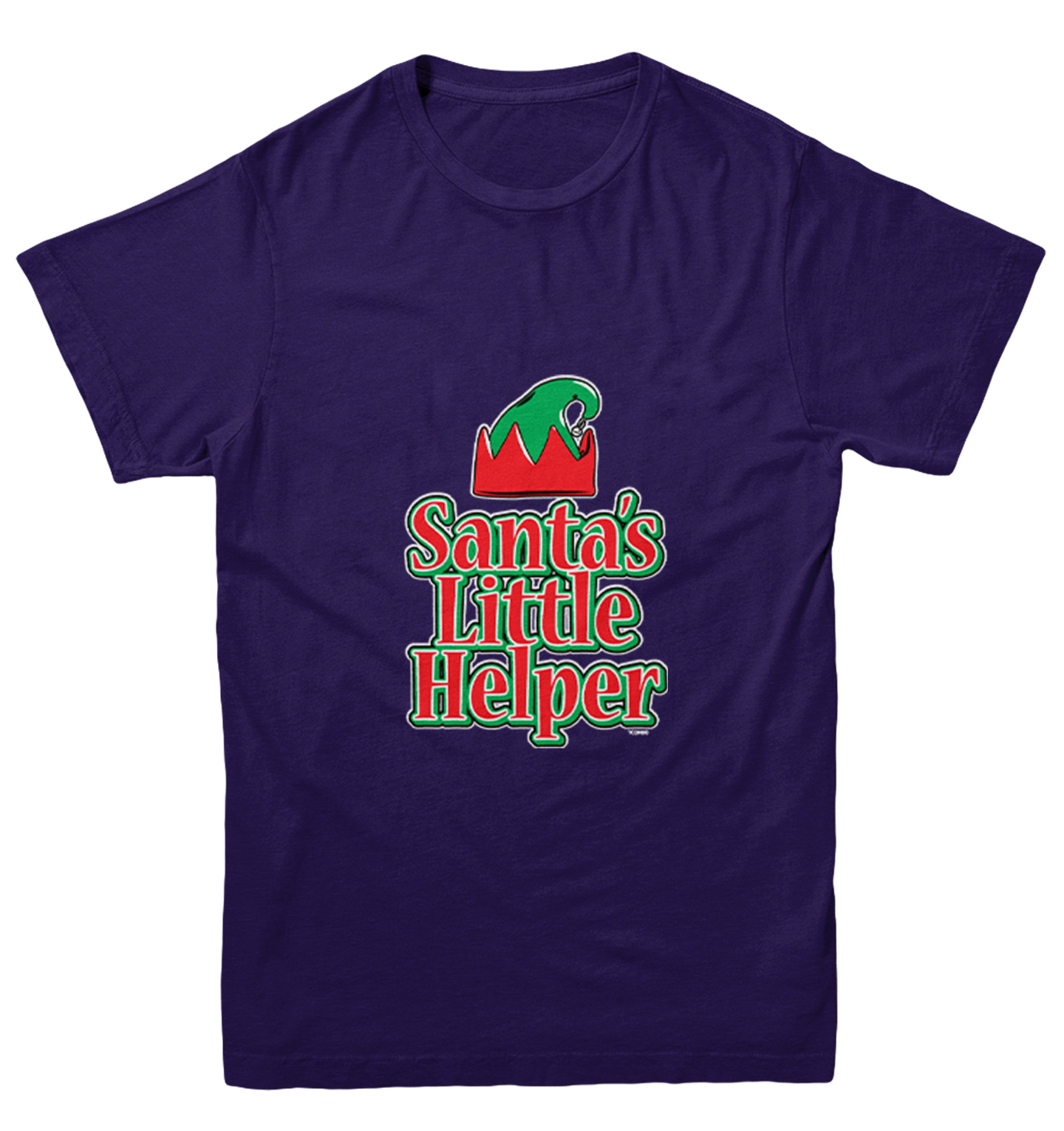 Santa's Little Helper - Christmas Elf Santa Holiday Youth T-Shirt - Picture 10 of 20
