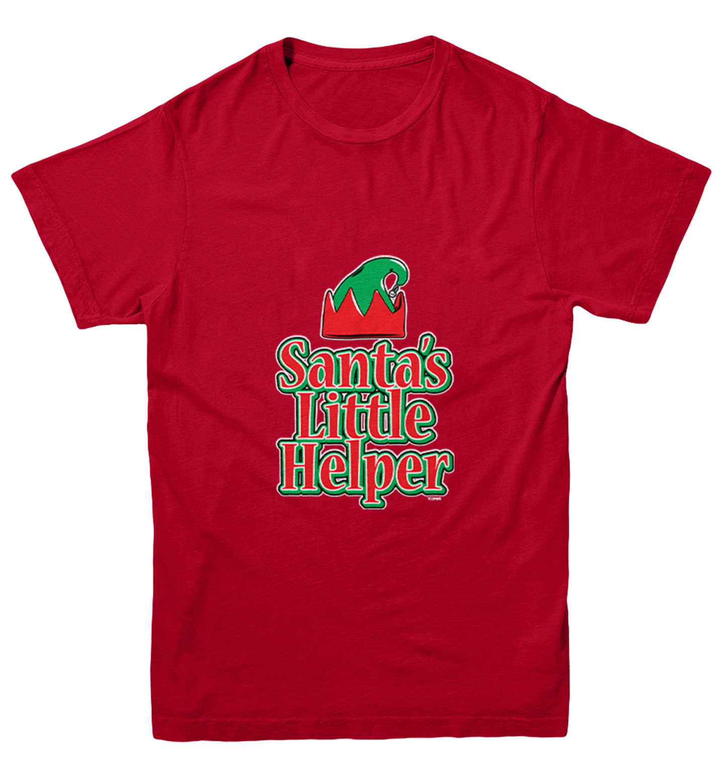 Santa's Little Helper - Christmas Elf Santa Holiday Youth T-Shirt - Picture 11 of 20