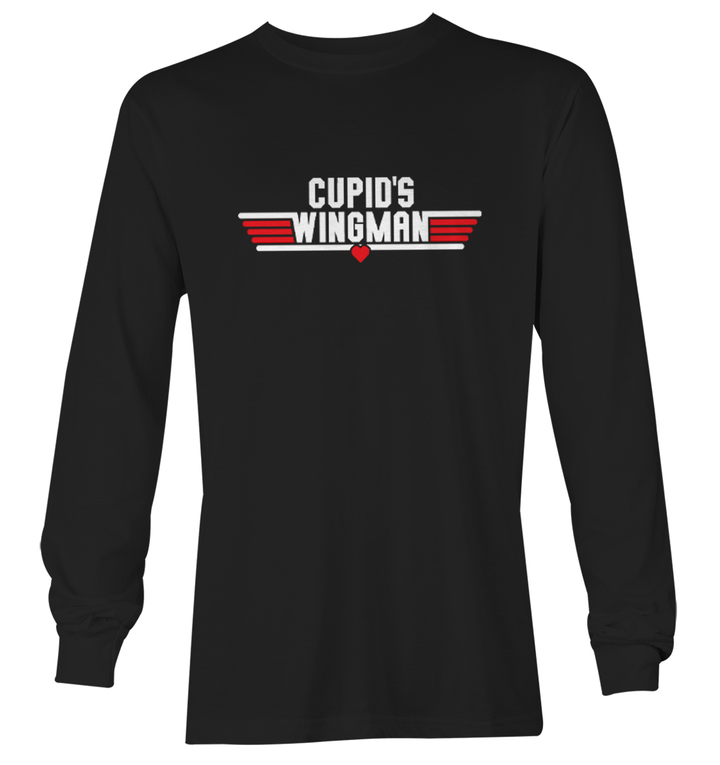 Cupid's Wingman - Valentine's Day Love Cute Funny Youth T-Shirt - Picture 13 of 20