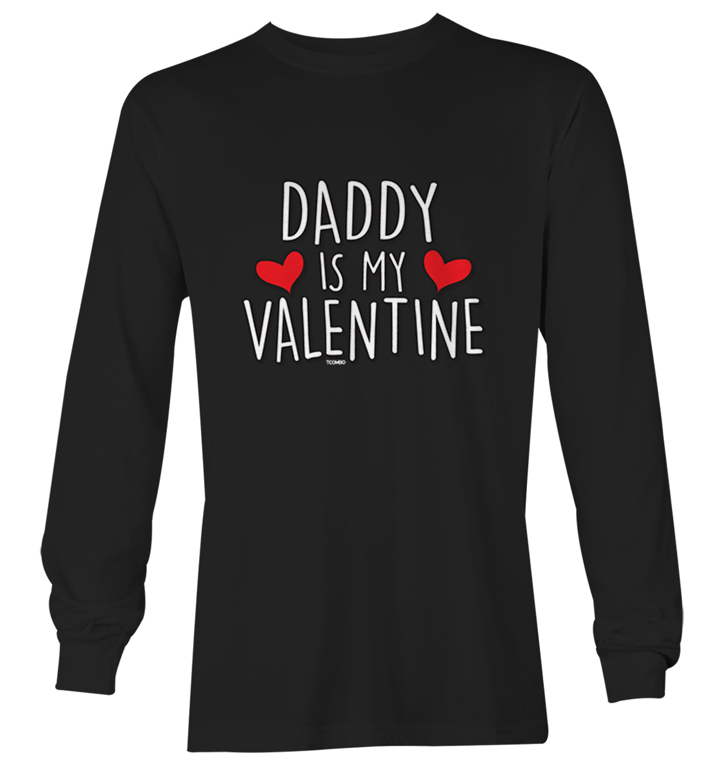 Daddy Is My Valentine - Cute Cupid Son Daughter Youth T-Shirt - Picture 13 of 20