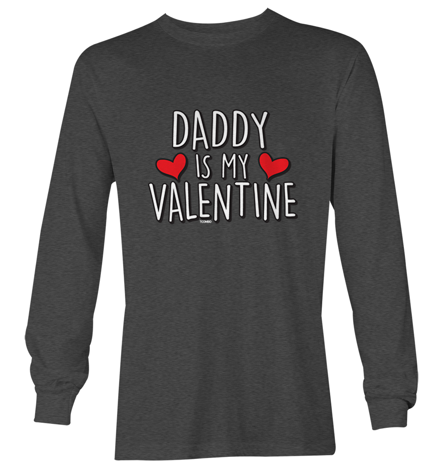 Daddy Is My Valentine - Cute Cupid Son Daughter Youth T-Shirt - Picture 14 of 20