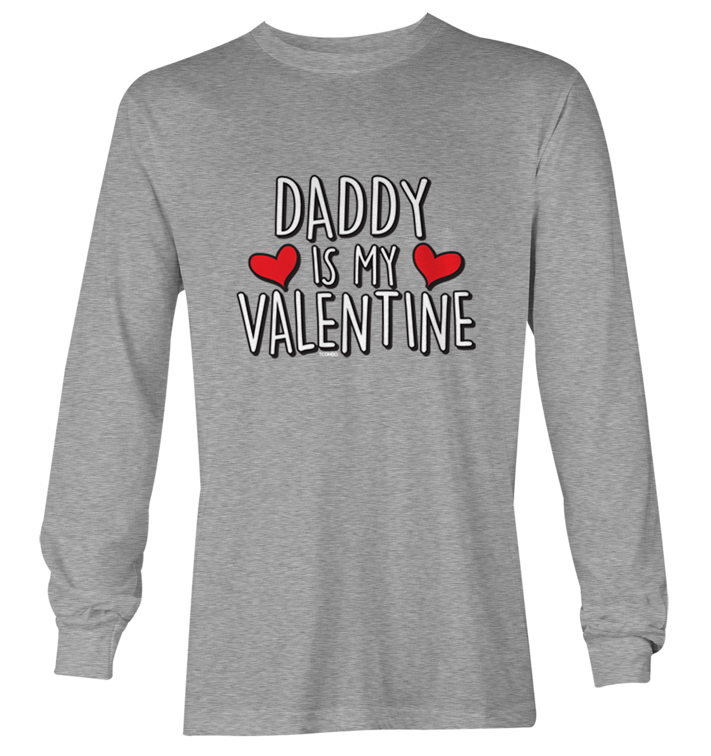Daddy Is My Valentine - Cute Cupid Son Daughter Youth T-Shirt - Picture 16 of 20